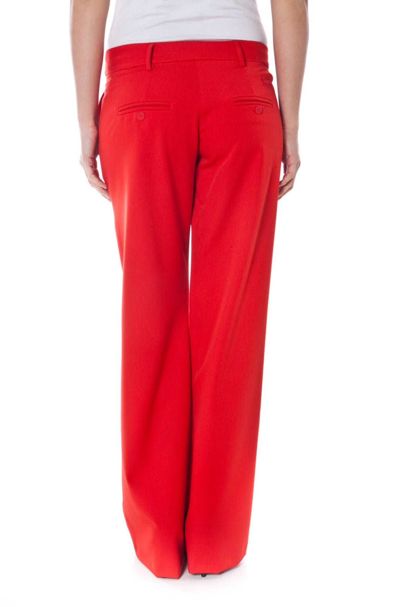 Red woman trousers