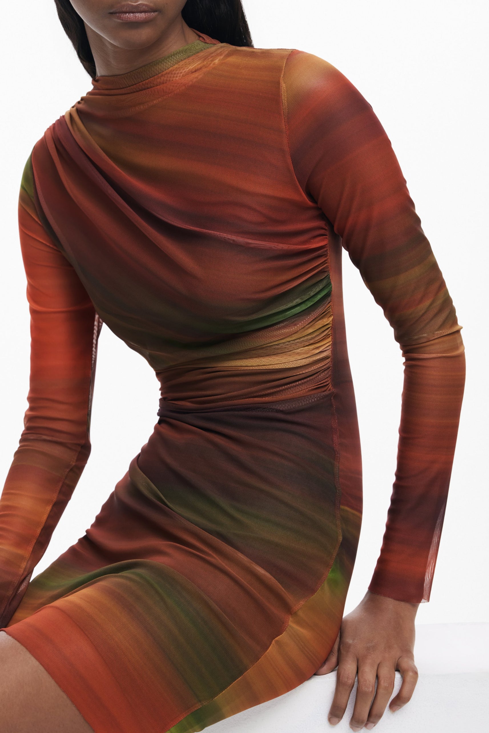 DESIGUAL Dresses Arancione - 25WWVK21