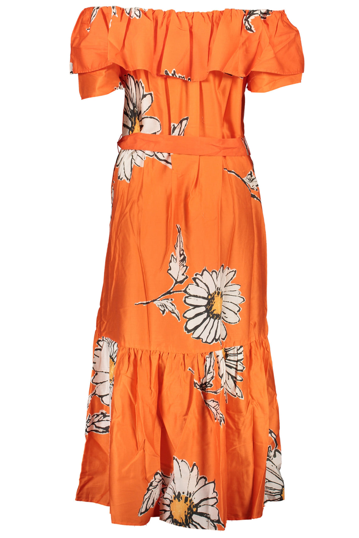 Women's long dress orange