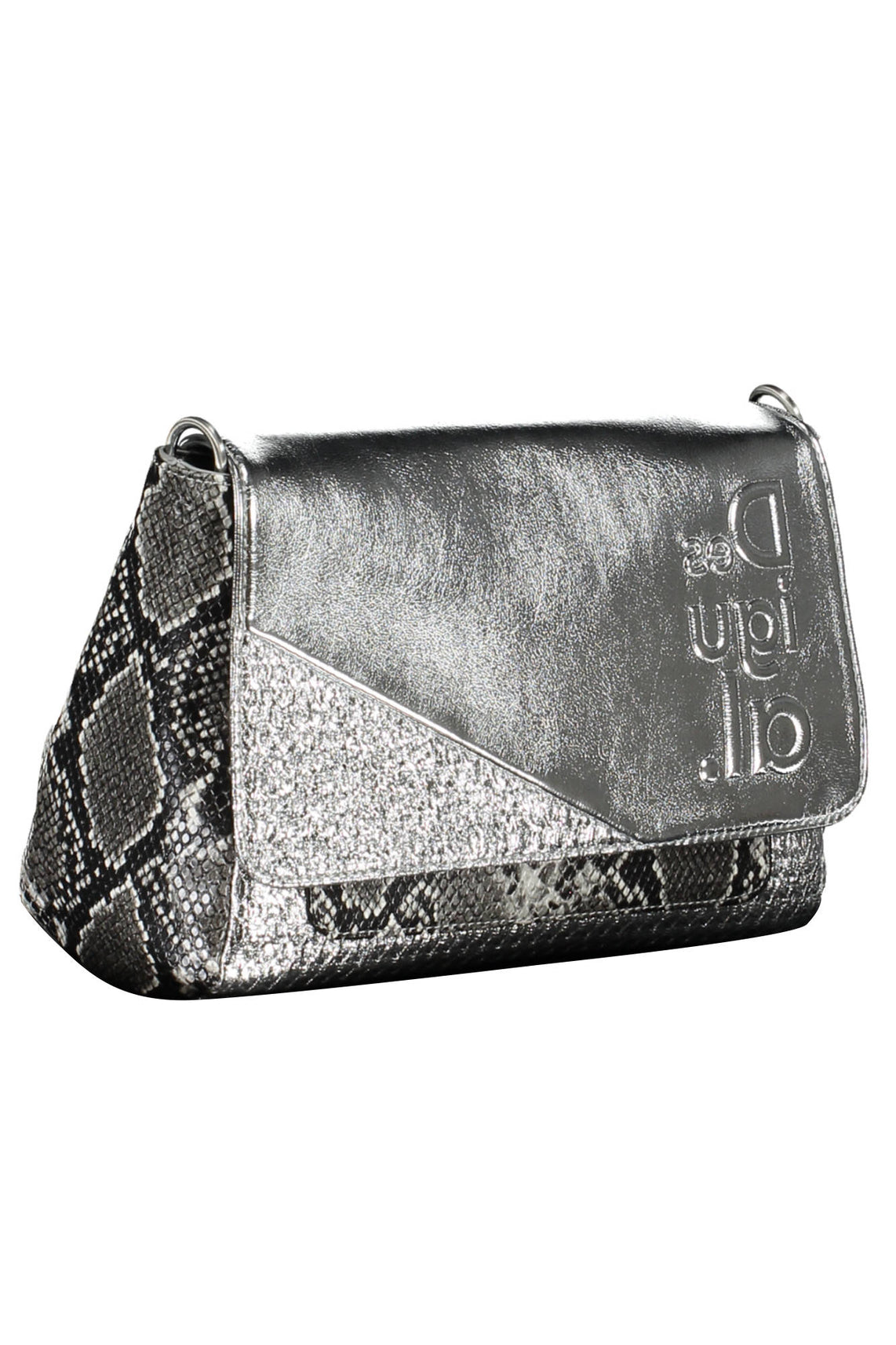 Silver women's bag