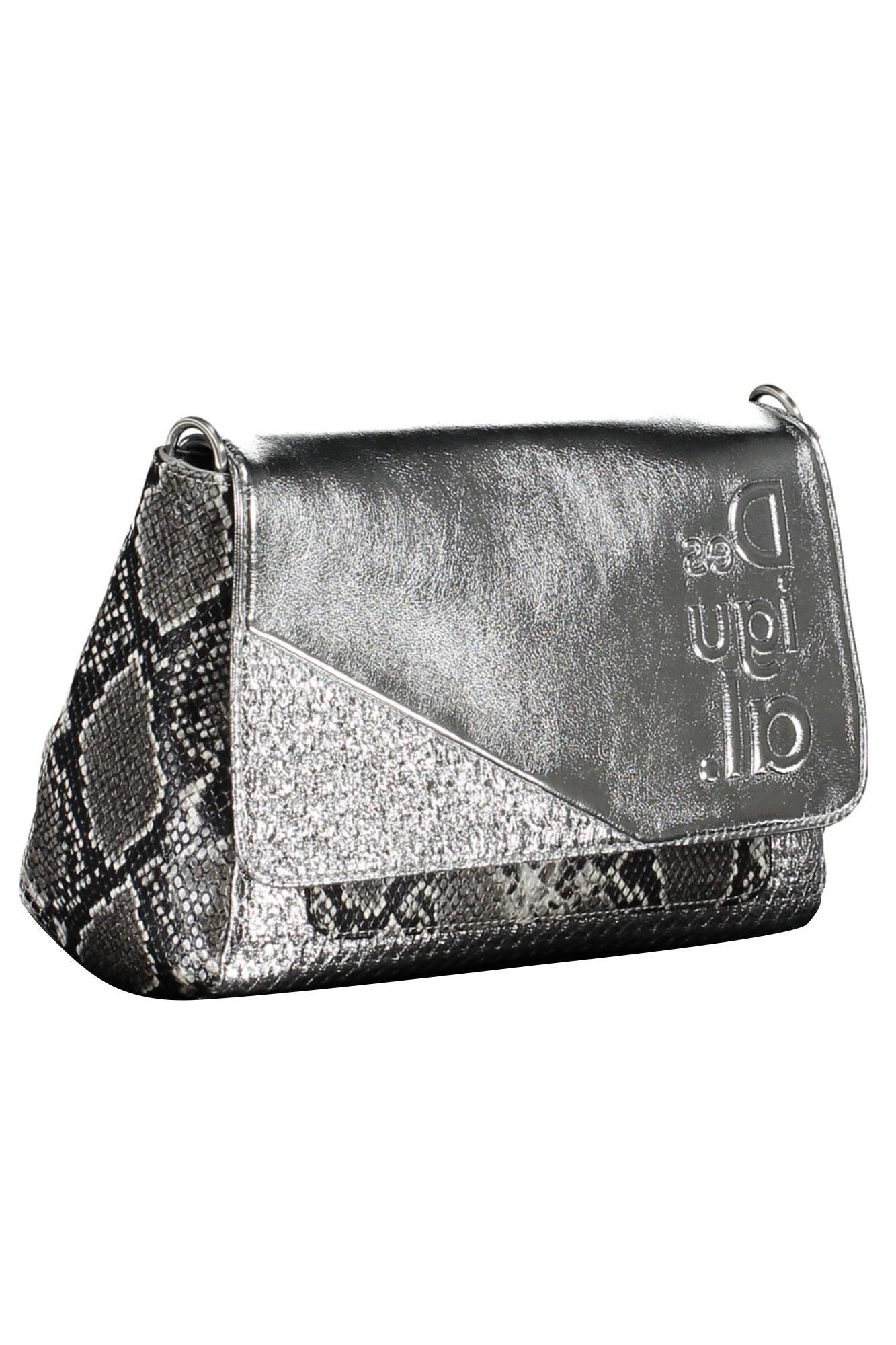 Silver women's bag