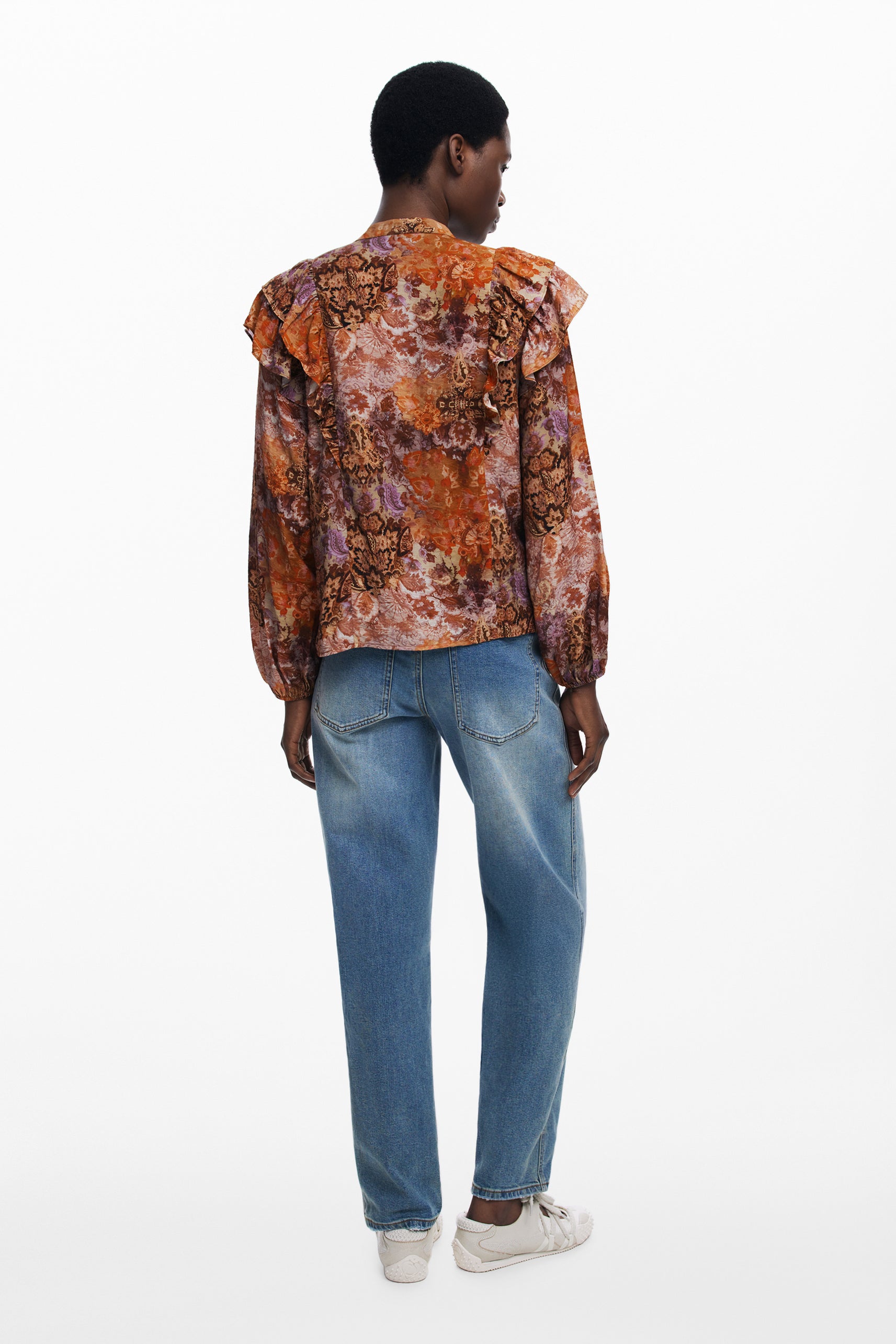 DESIGUAL Shirts Orange - 25WWBW08