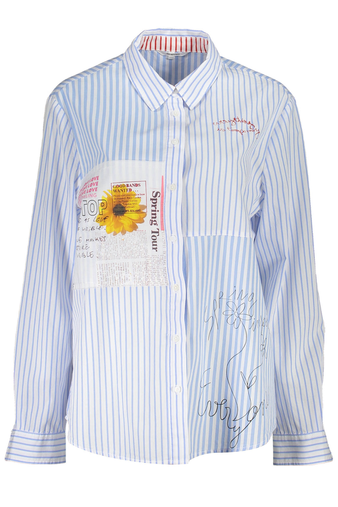 DESIGUAL Shirts Azzurro - 23SWCW43