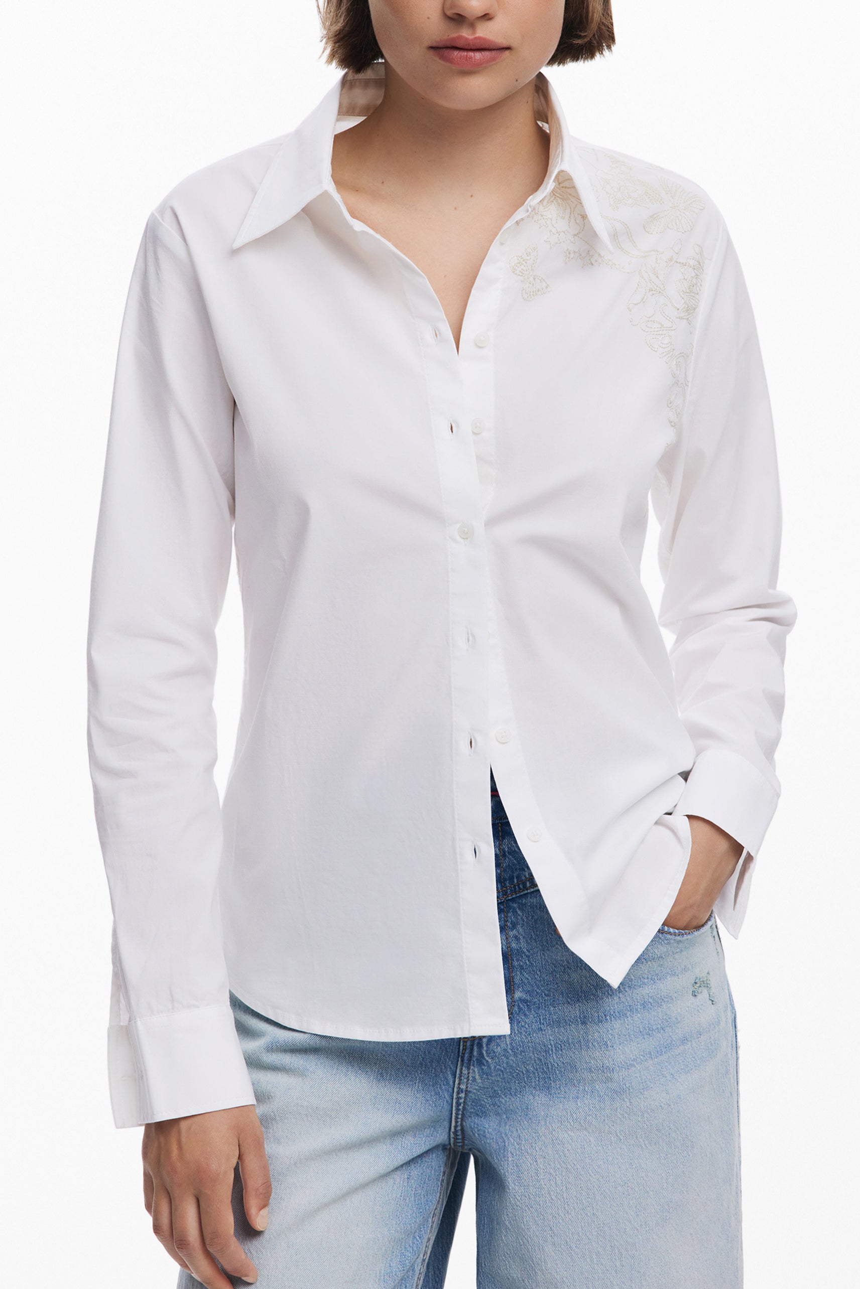 DESIGUAL Shirts Bianco - 25WWCW13