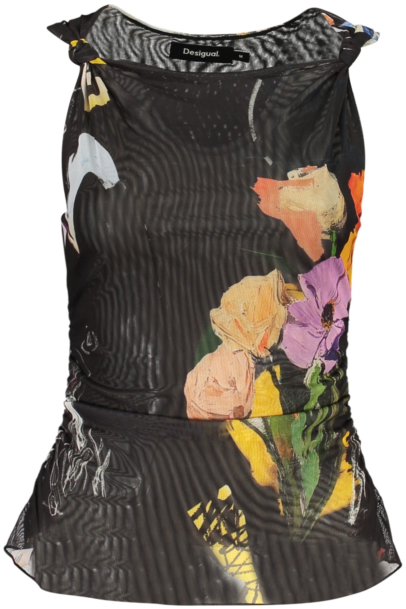DESIGUAL Tank Tops Nero - 26SWTK14