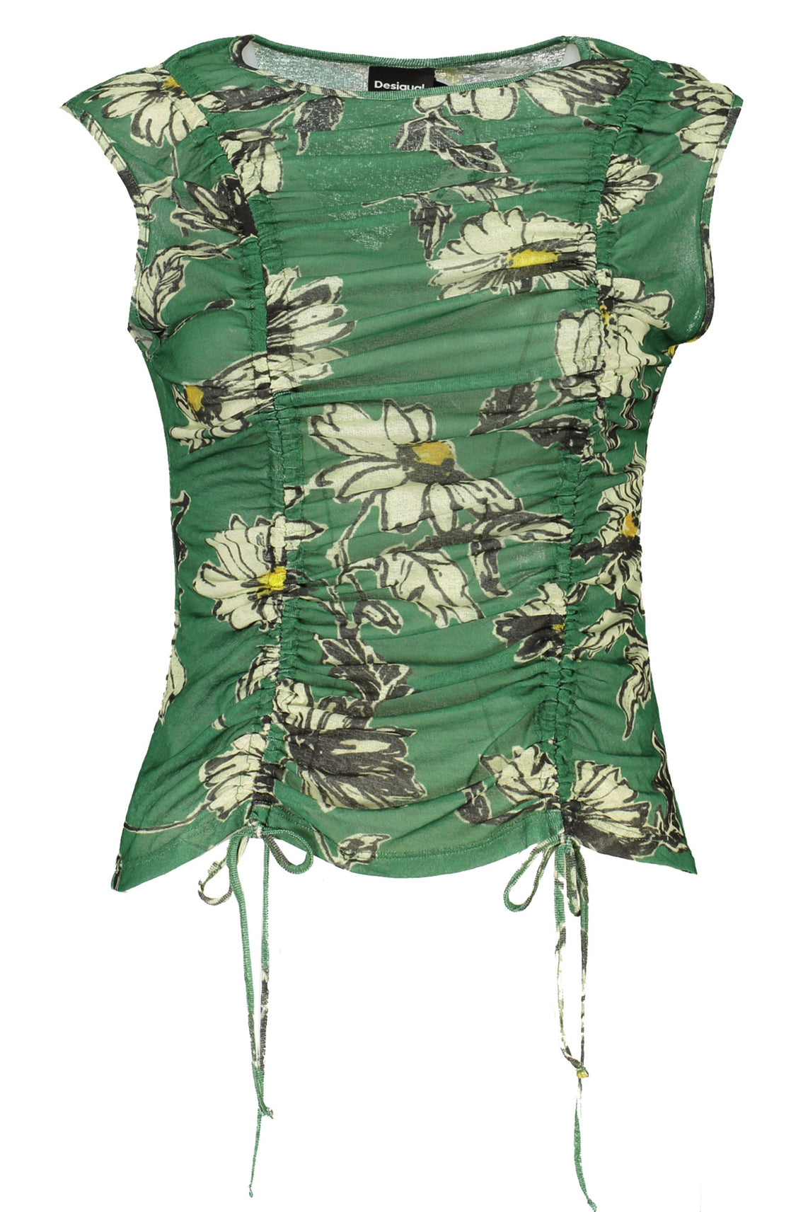 DESIGUAL Tank Tops Verde - 24SWTK24