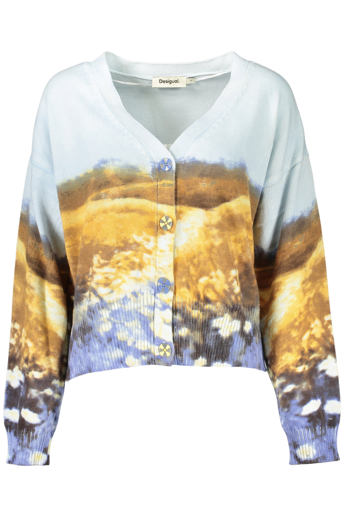 DESIGUAL Cardigan Light Blue - 26SWJF18
