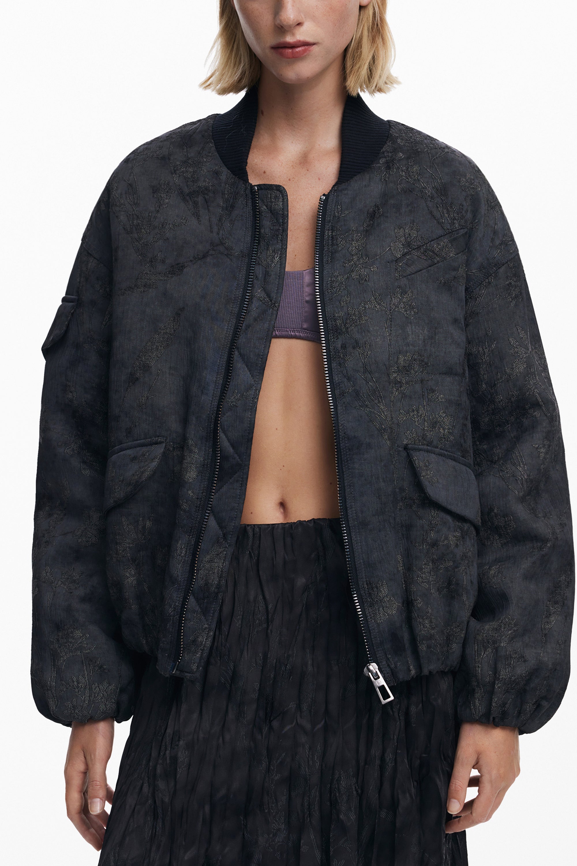 DESIGUAL Jackets and down jackets Nero - 25WWEW26