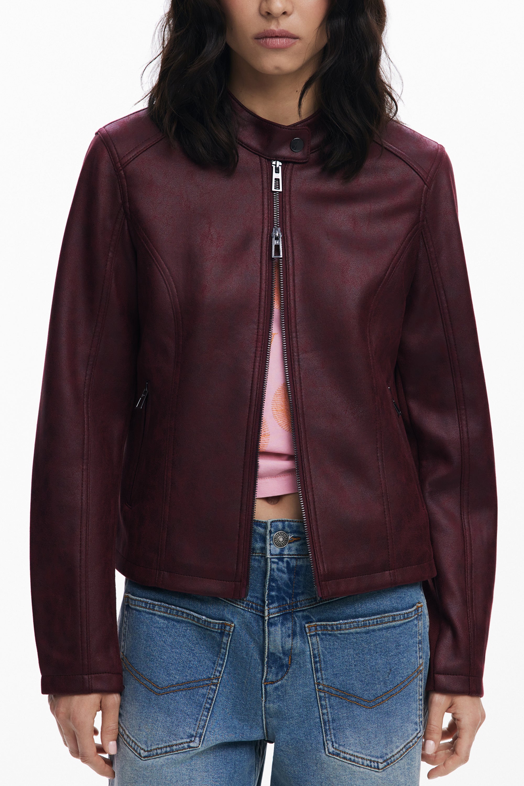 DESIGUAL Jackets and down jackets Rosso - 25WWEW43