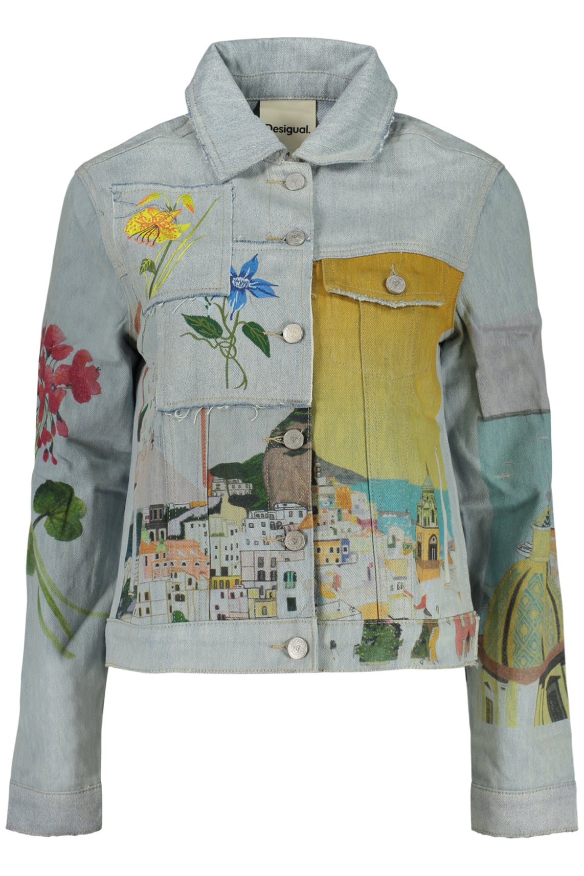 DESIGUAL Jackets and down jackets Azzurro - 26SWED02