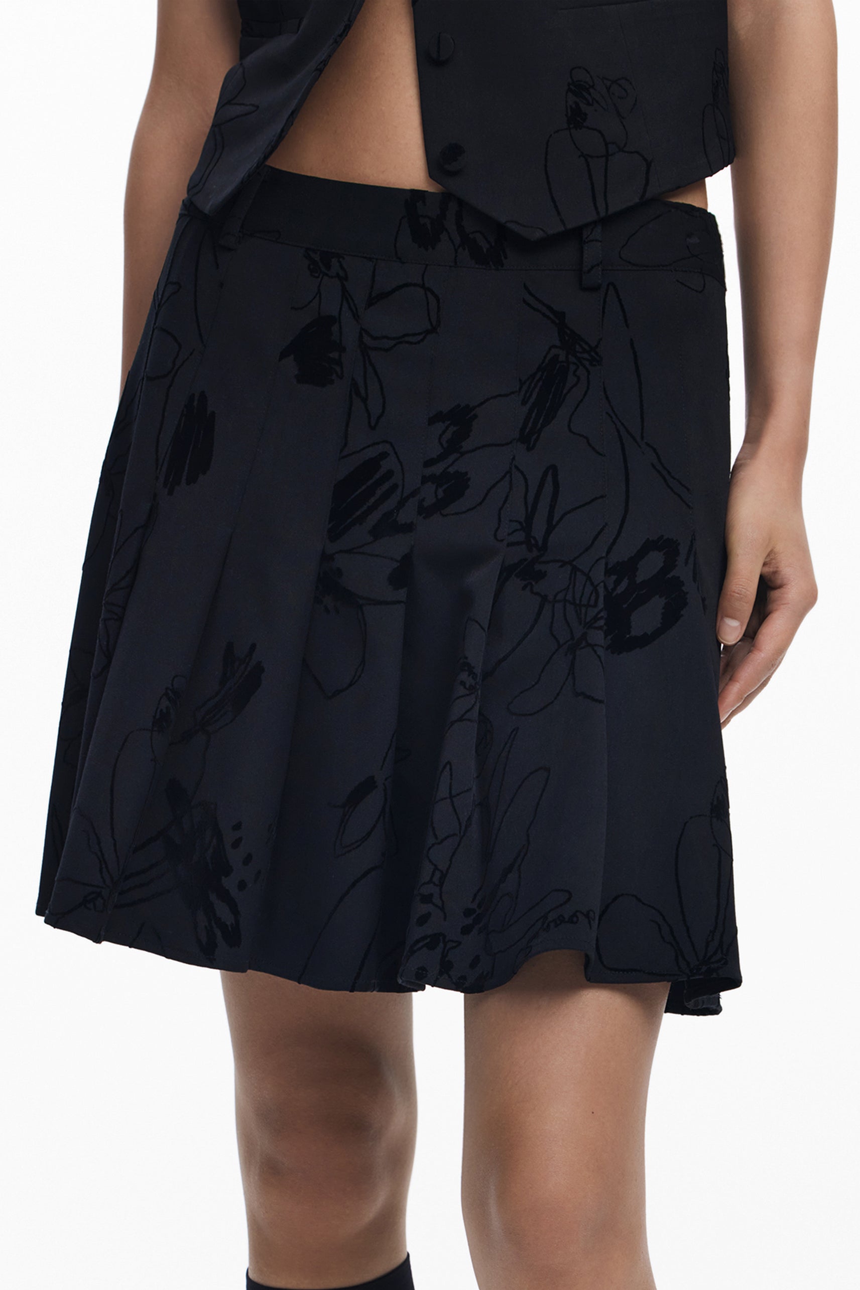 DESIGUAL Skirts Nero - 25WWFW10