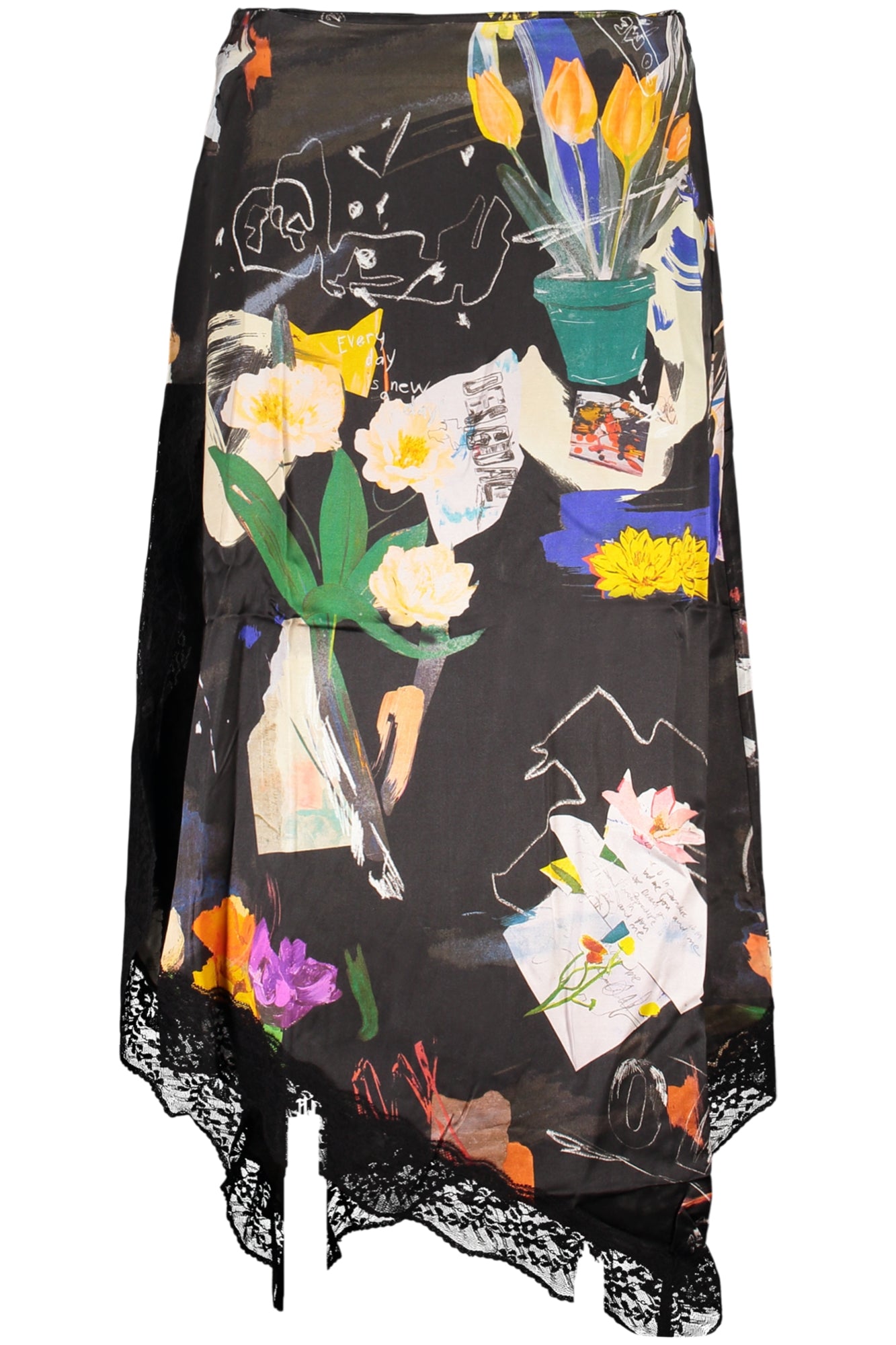 DESIGUAL Skirts Nero - 26SWFW03