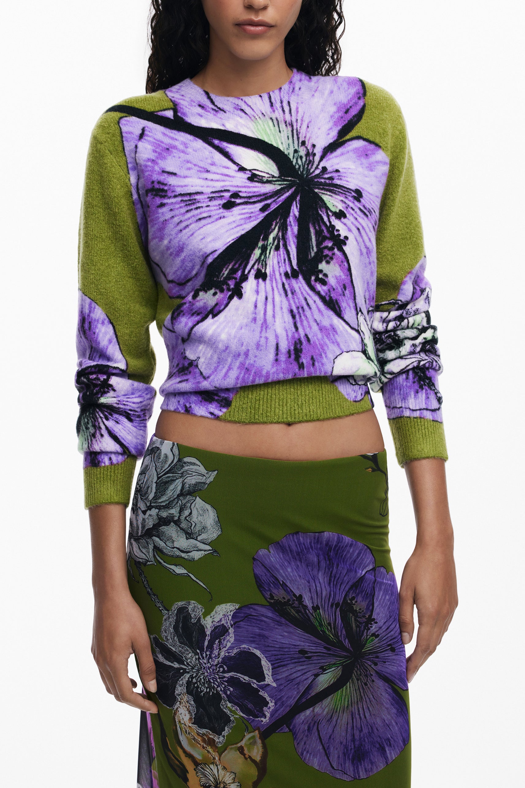 DESIGUAL Skirts Verde - 25WWFK03