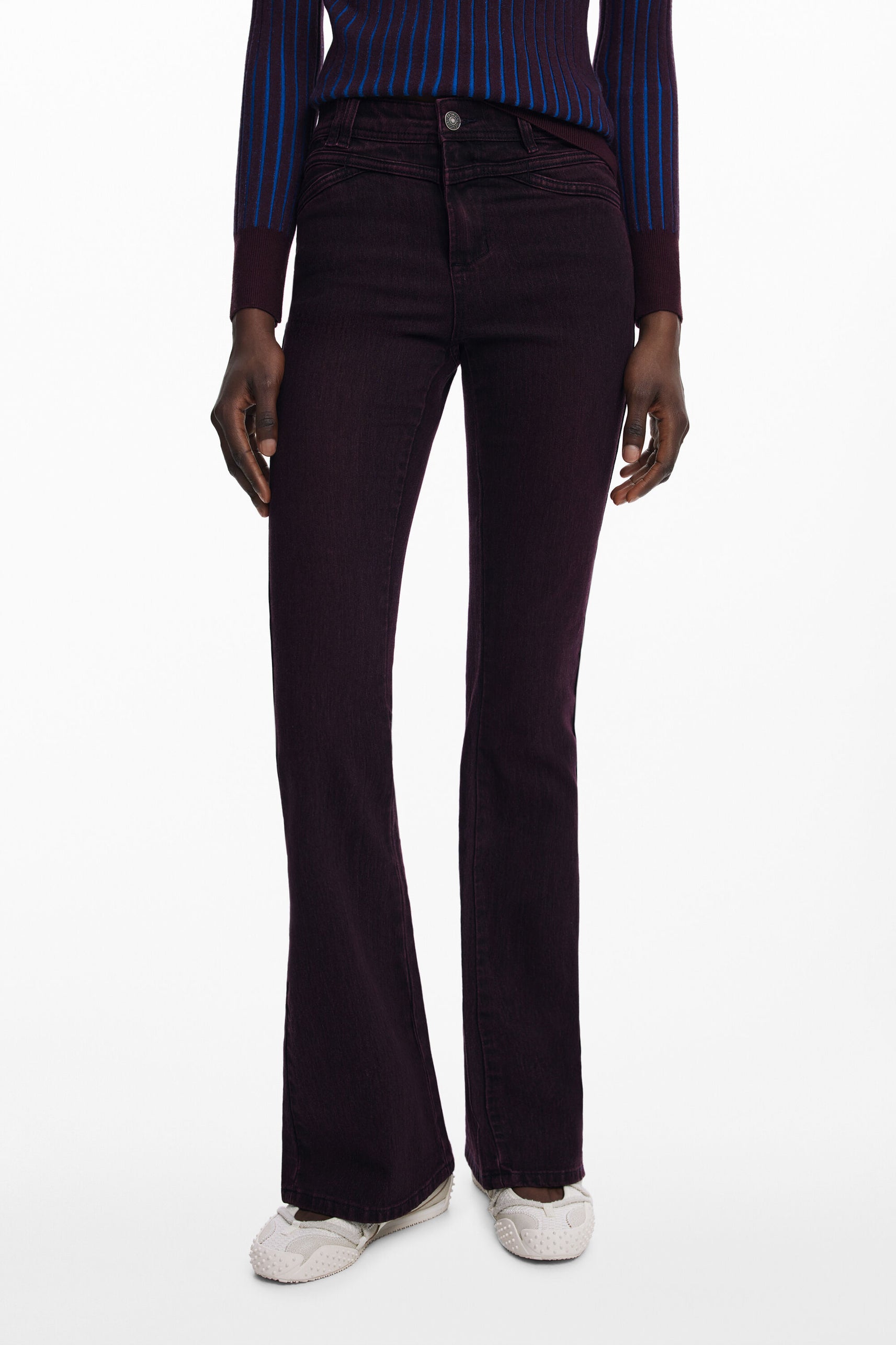 DESIGUAL Jeans Viola - 25WWDD19