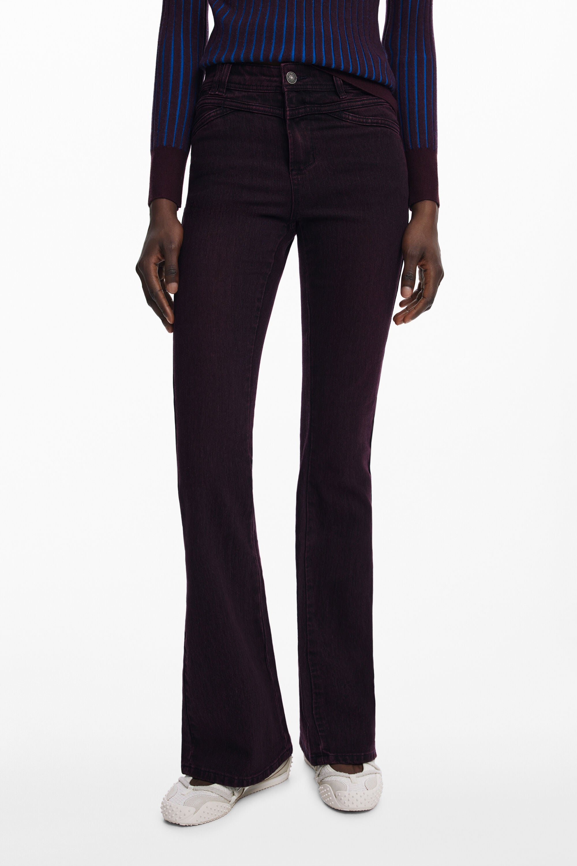 DESIGUAL Jeans Viola - 25WWDD19