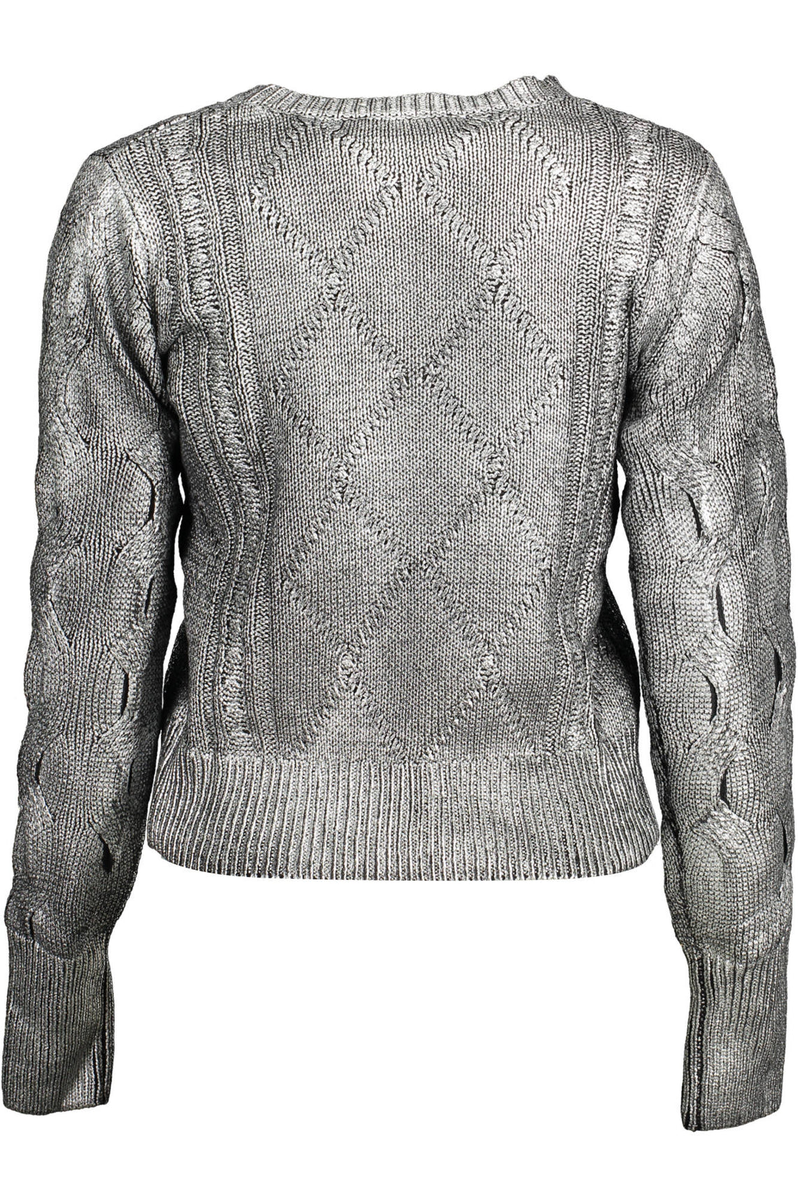 Women's silver sweater