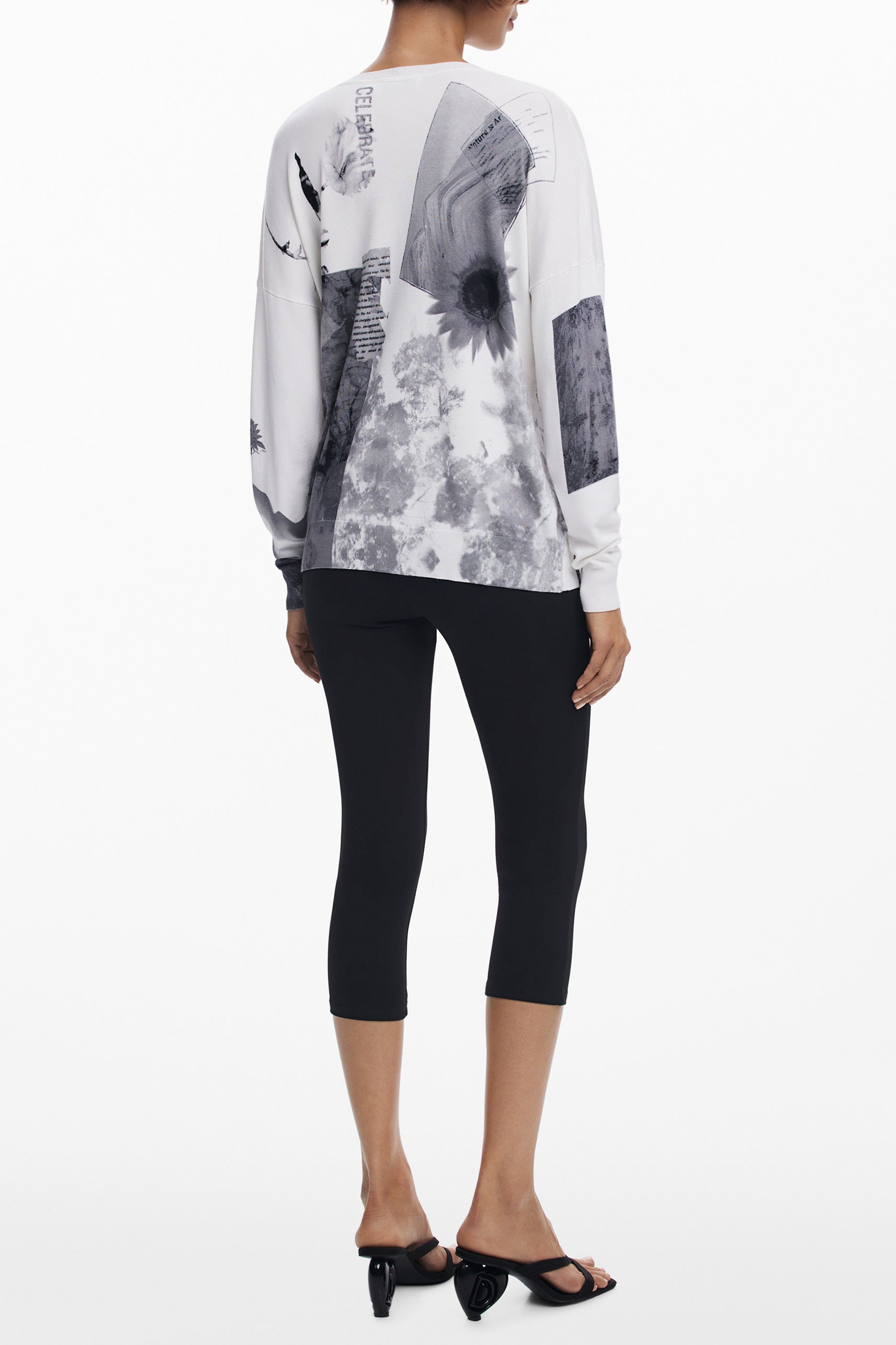 DESIGUAL Sweaters Bianco - 25WWJF15