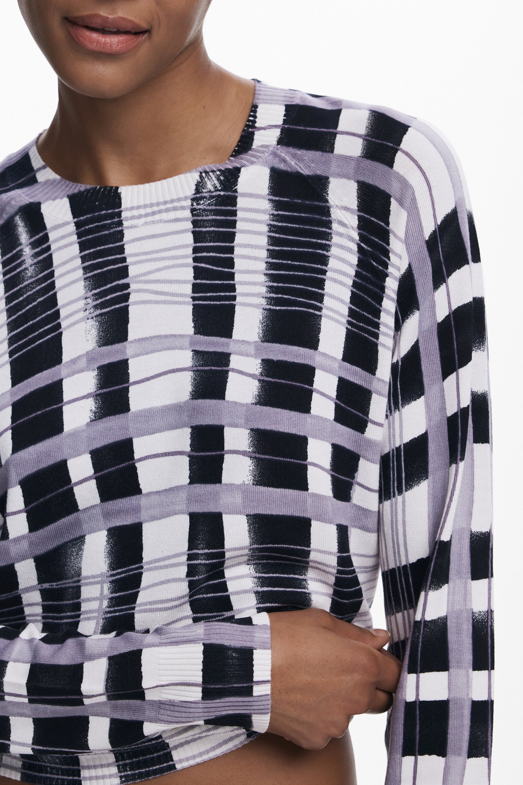 DESIGUAL Sweaters White - 25WWJF41