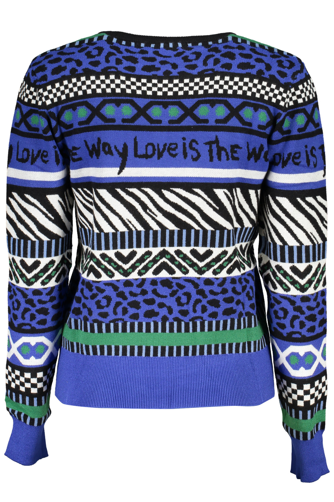 Women's blue sweater