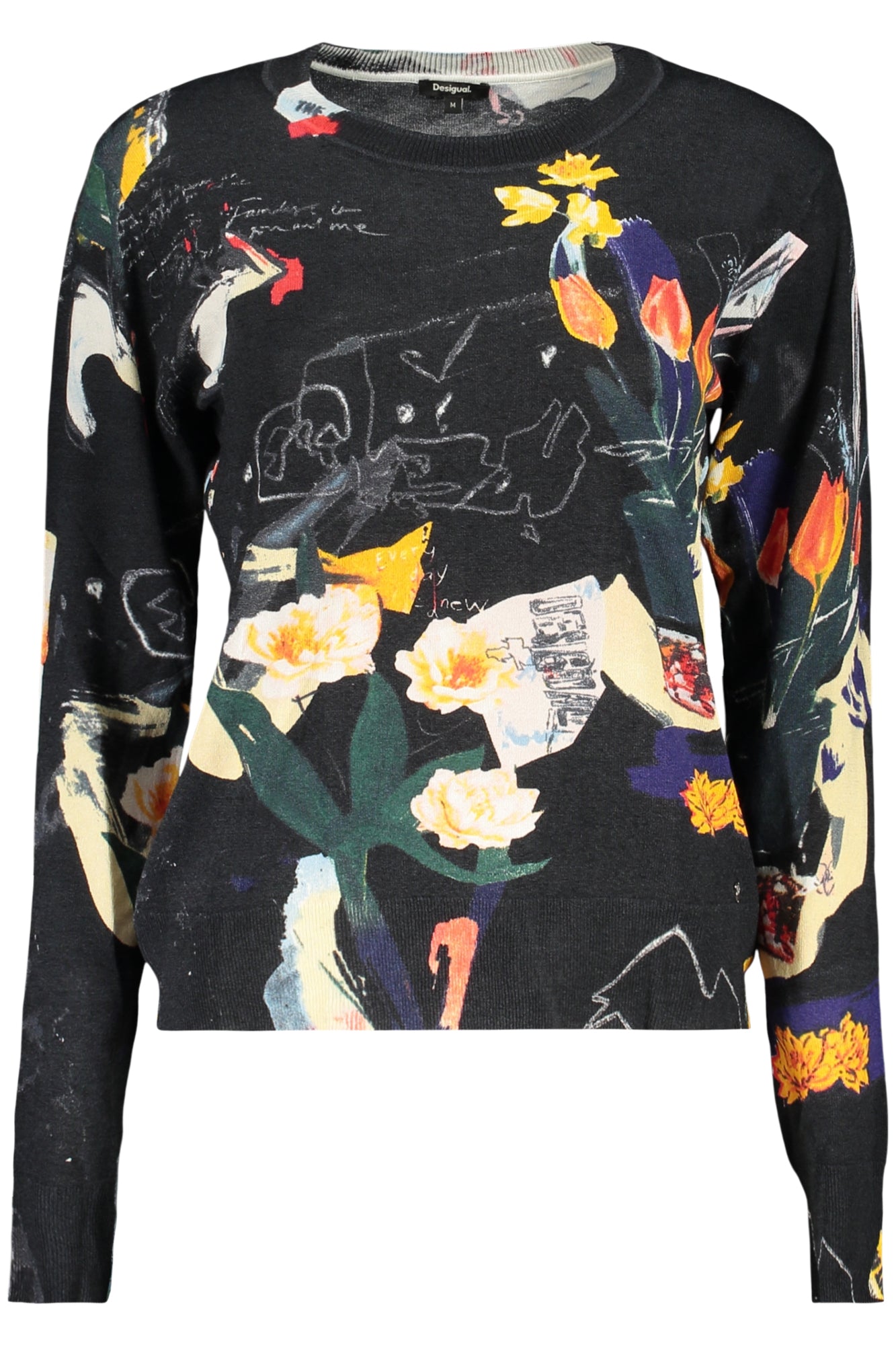 DESIGUAL Sweaters Black - 26SWJF35