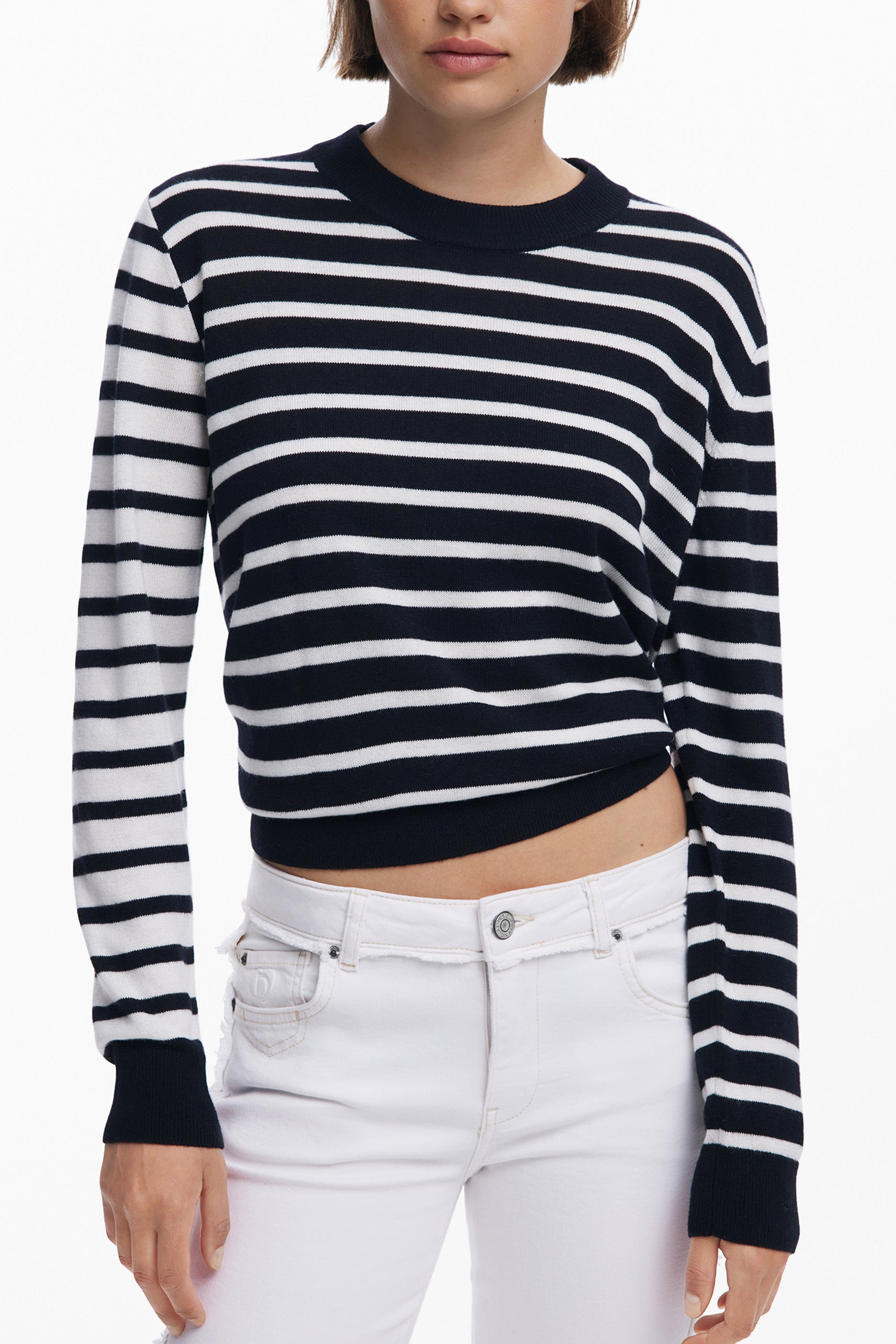 DESIGUAL Sweaters Black - 25WWJF08