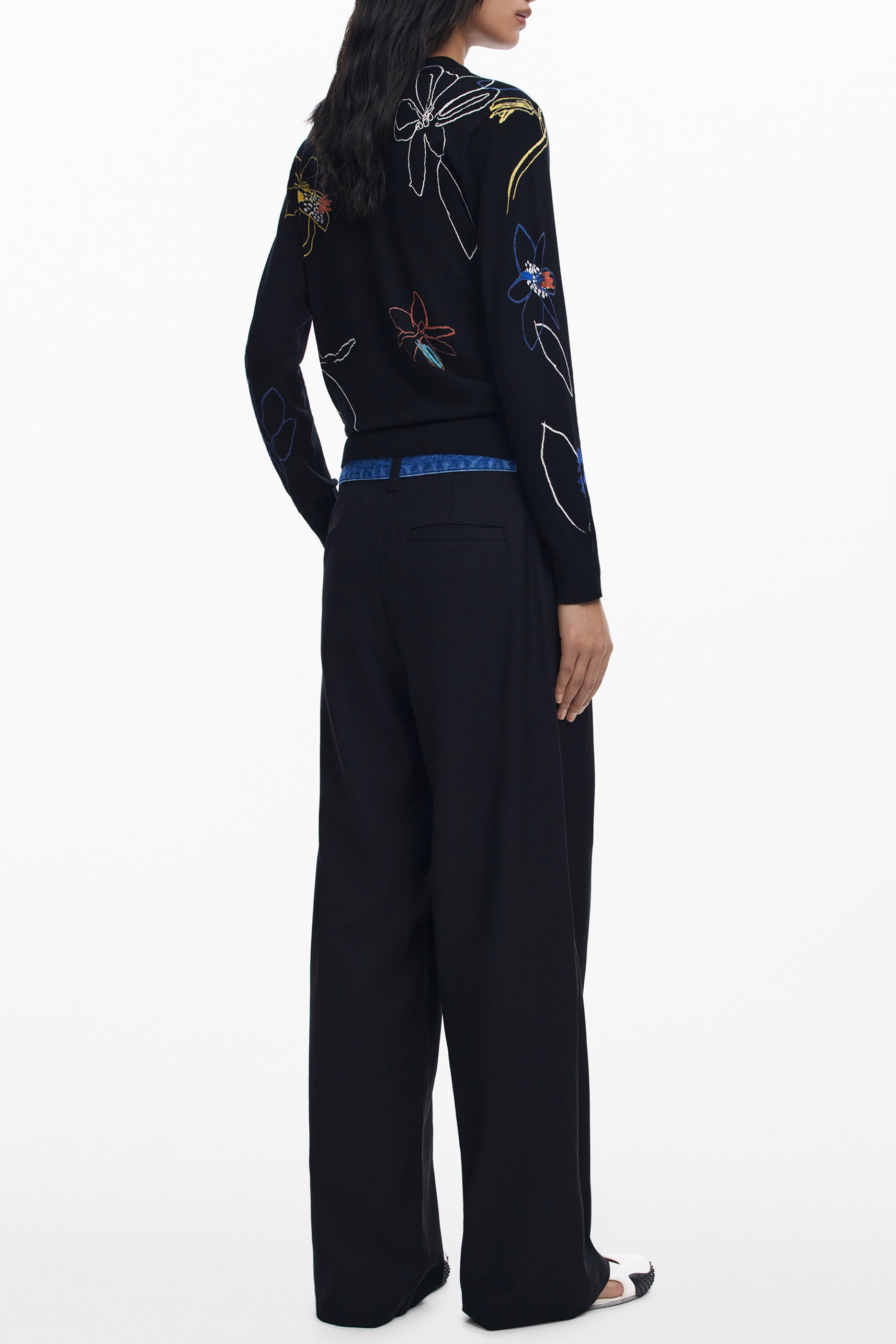 DESIGUAL Sweaters Nero - 25WWJF33