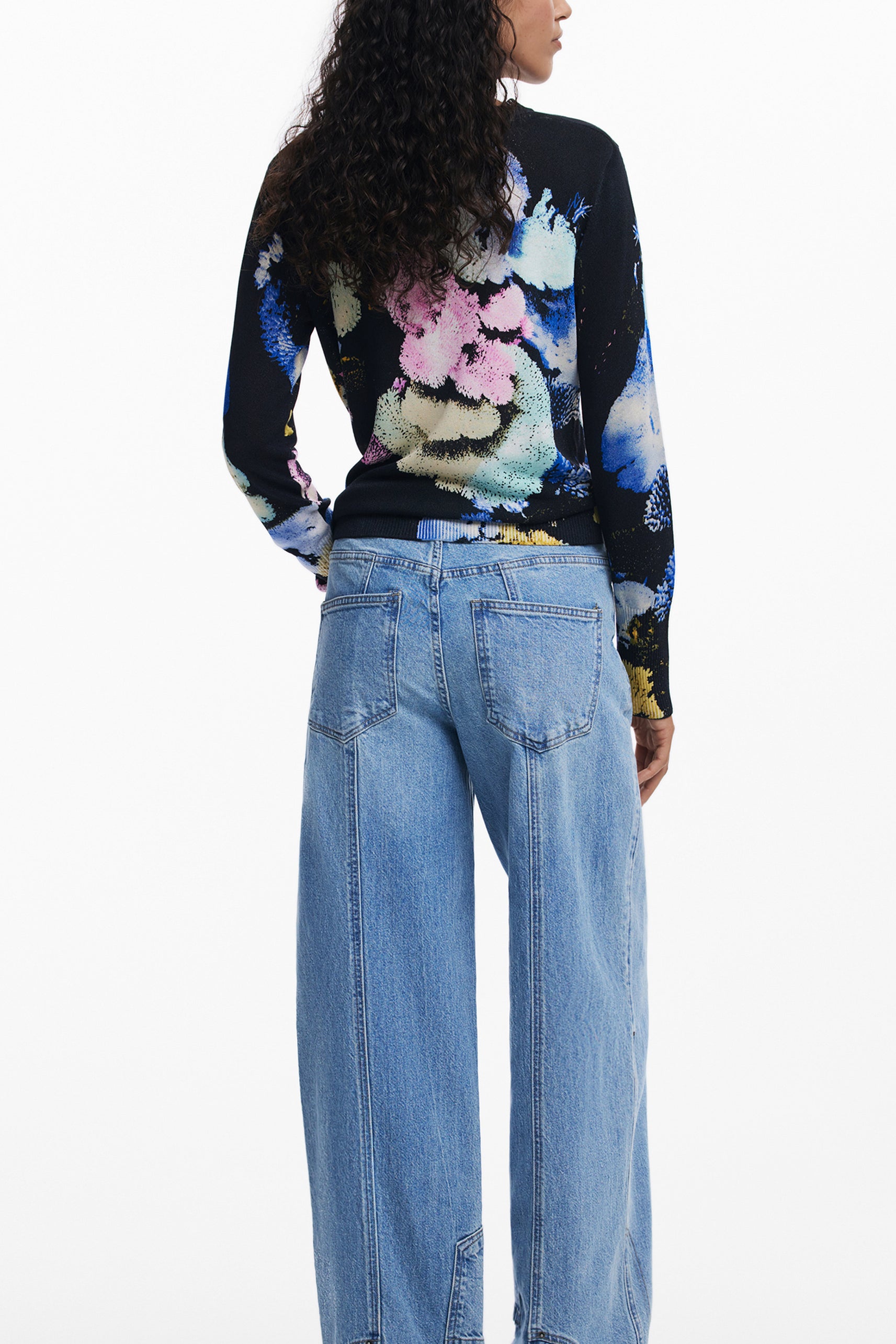 DESIGUAL Sweaters Black - 25WWJF46