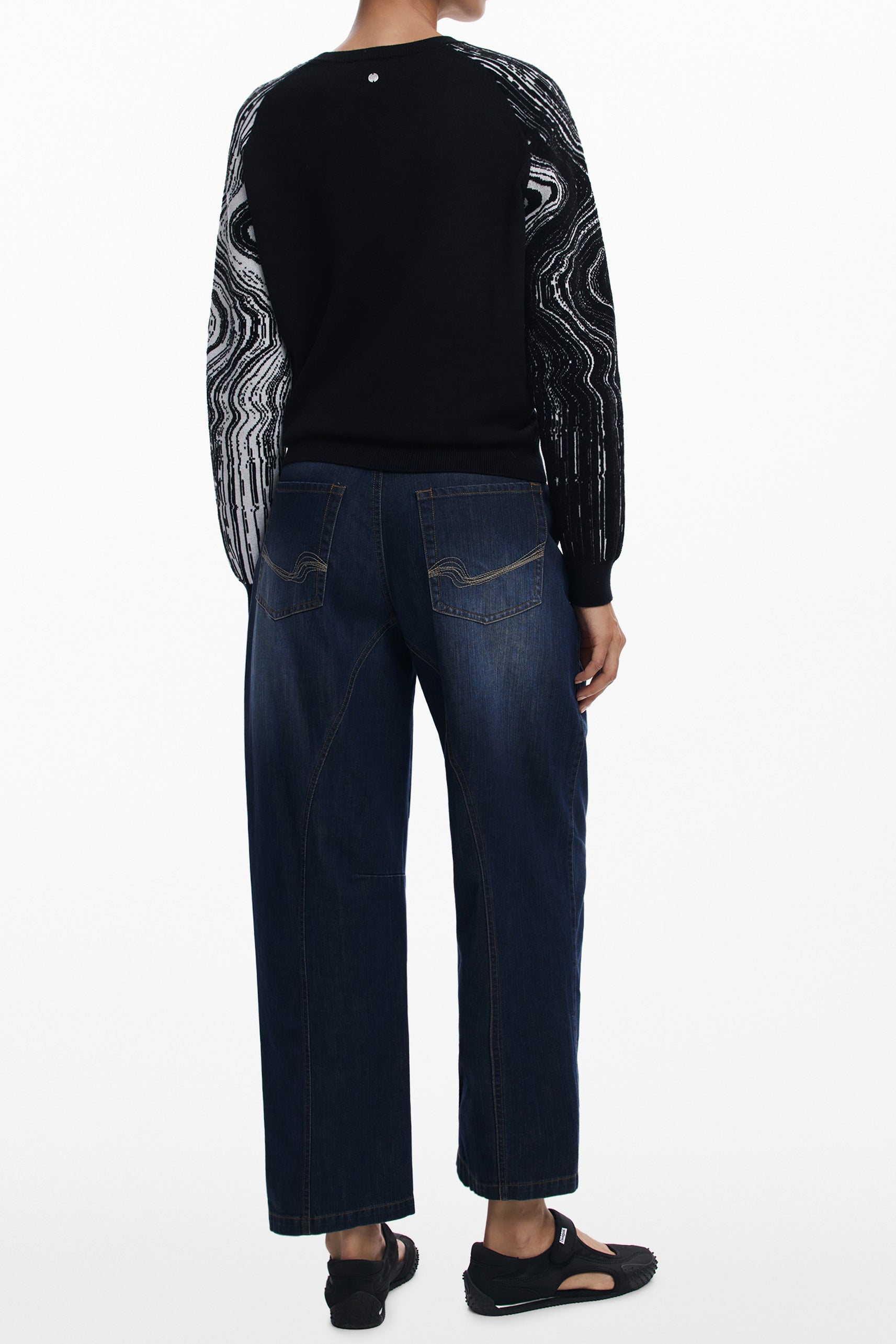 DESIGUAL Sweaters Nero - 25WWJF28