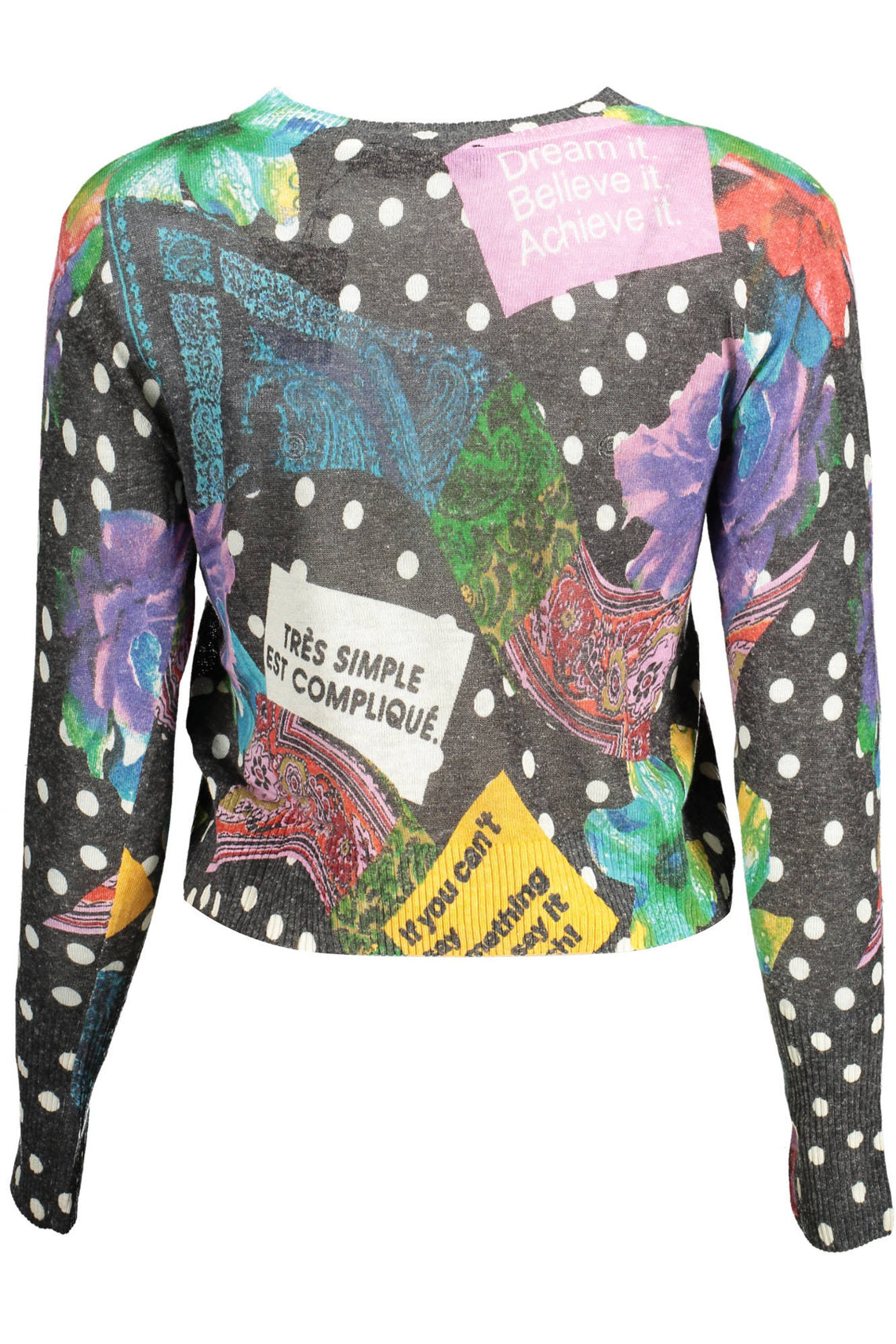 DESIGUAL Sweaters Nero - 22WWJFA1