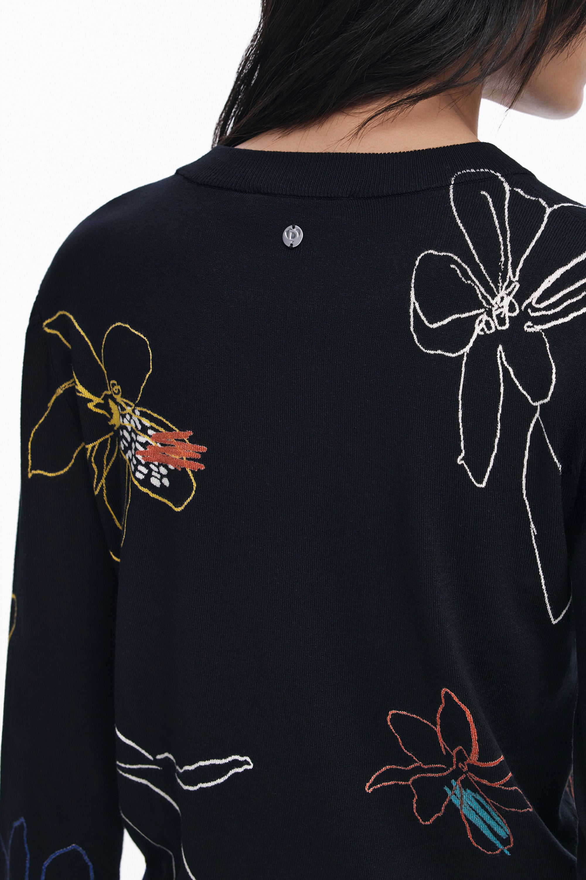 DESIGUAL Sweaters Nero - 25WWJF33