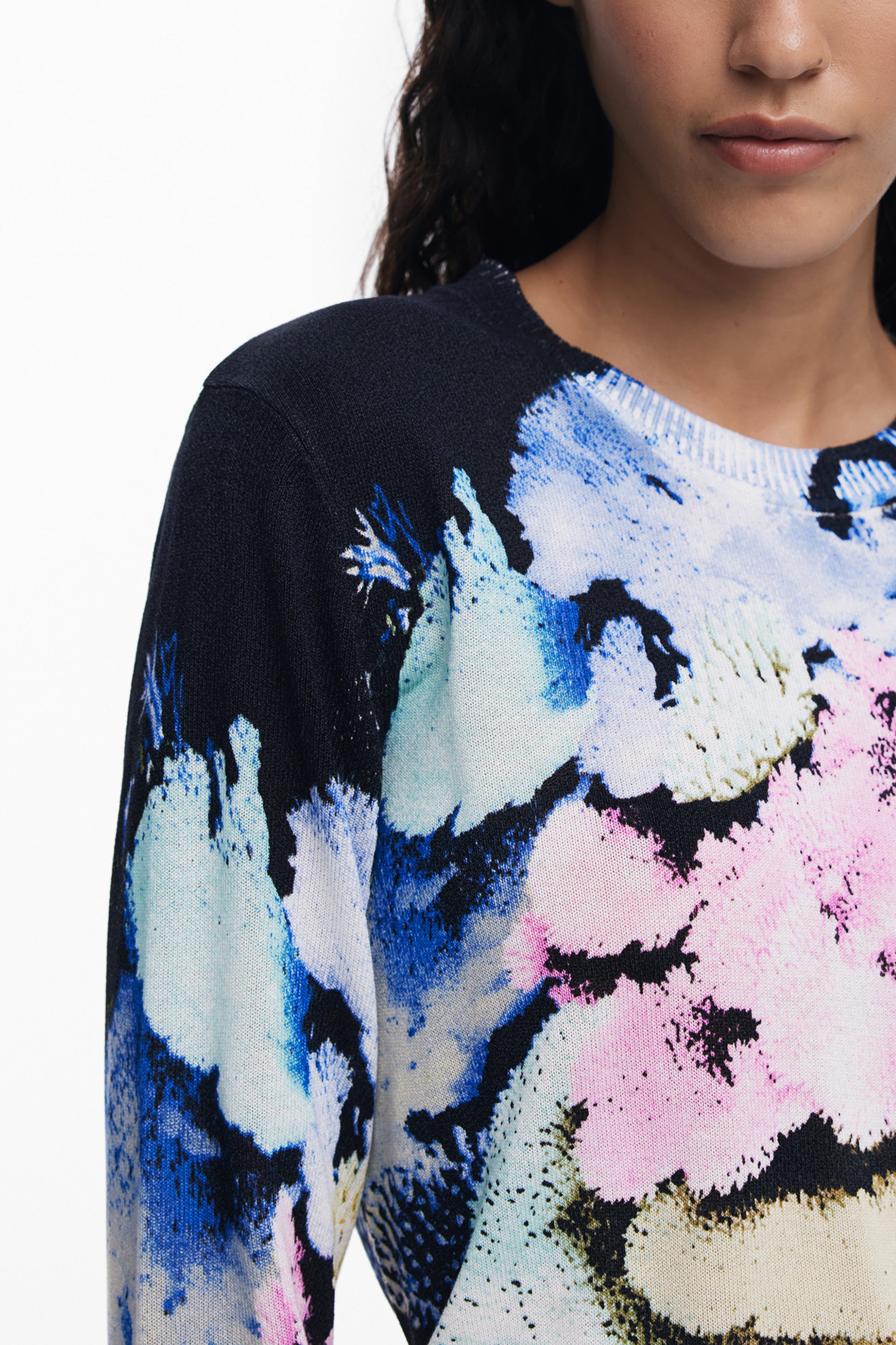 DESIGUAL Sweaters Black - 25WWJF46