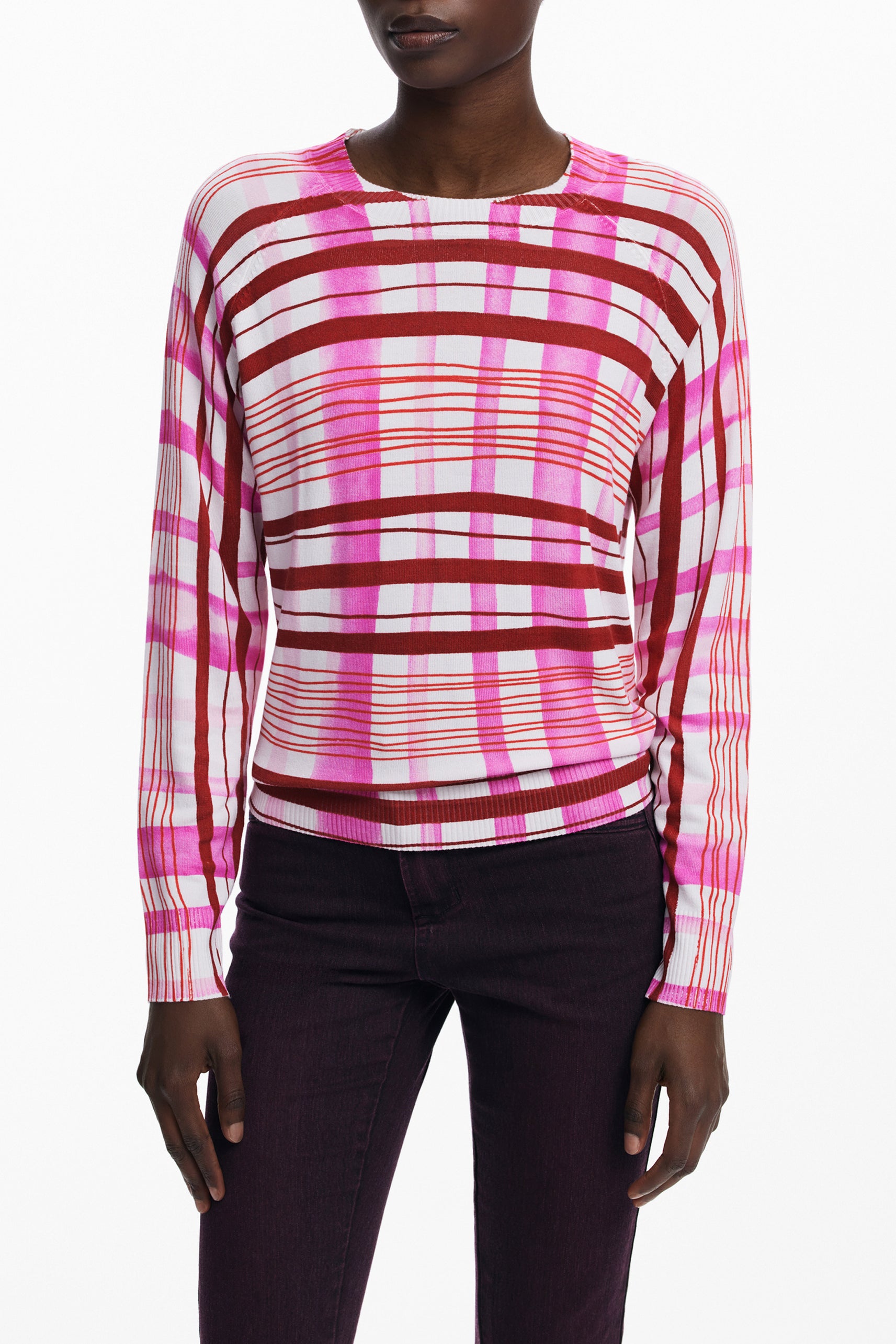DESIGUAL Sweaters Pink - 25WWJF41
