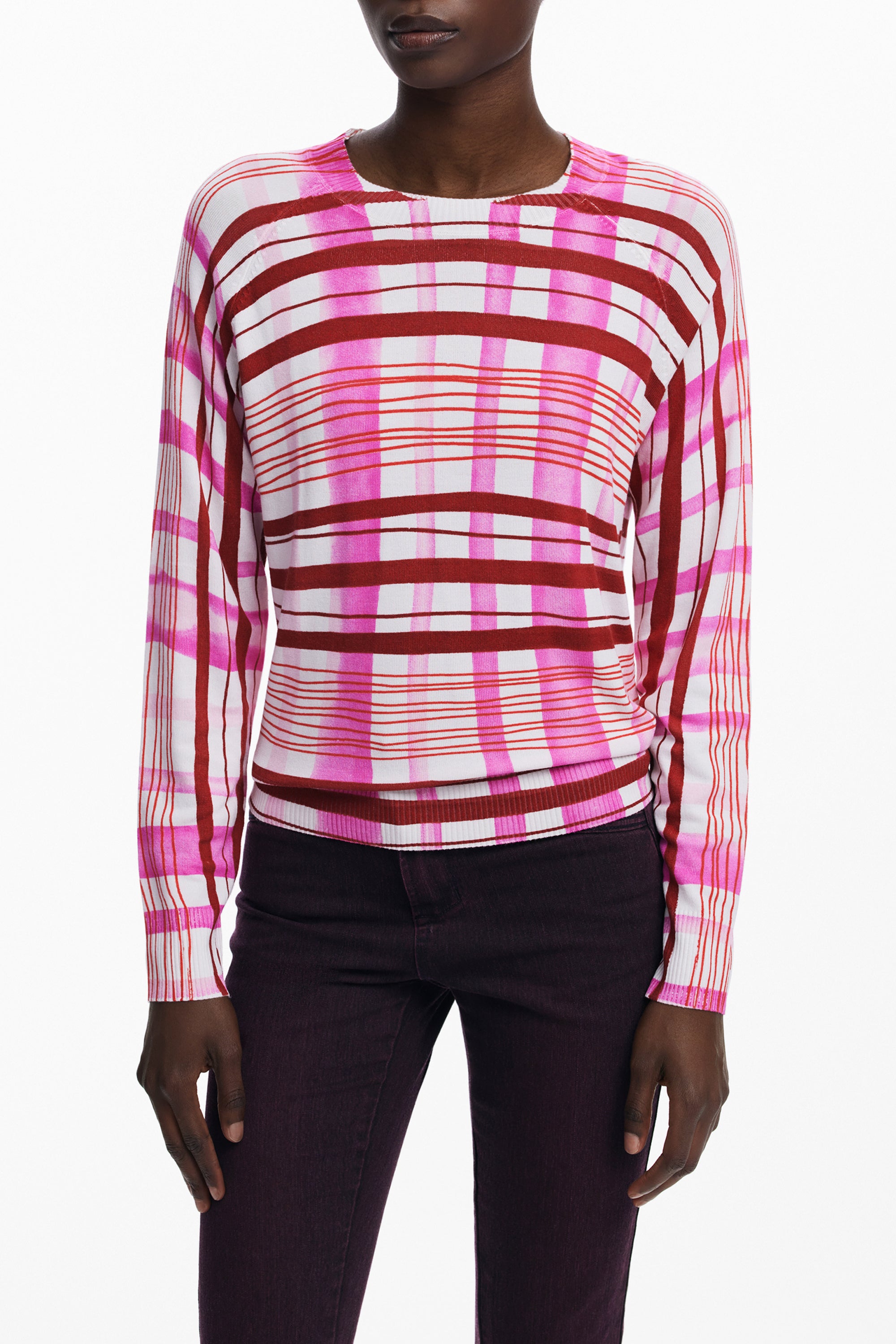 DESIGUAL Sweaters Pink - 25WWJF41