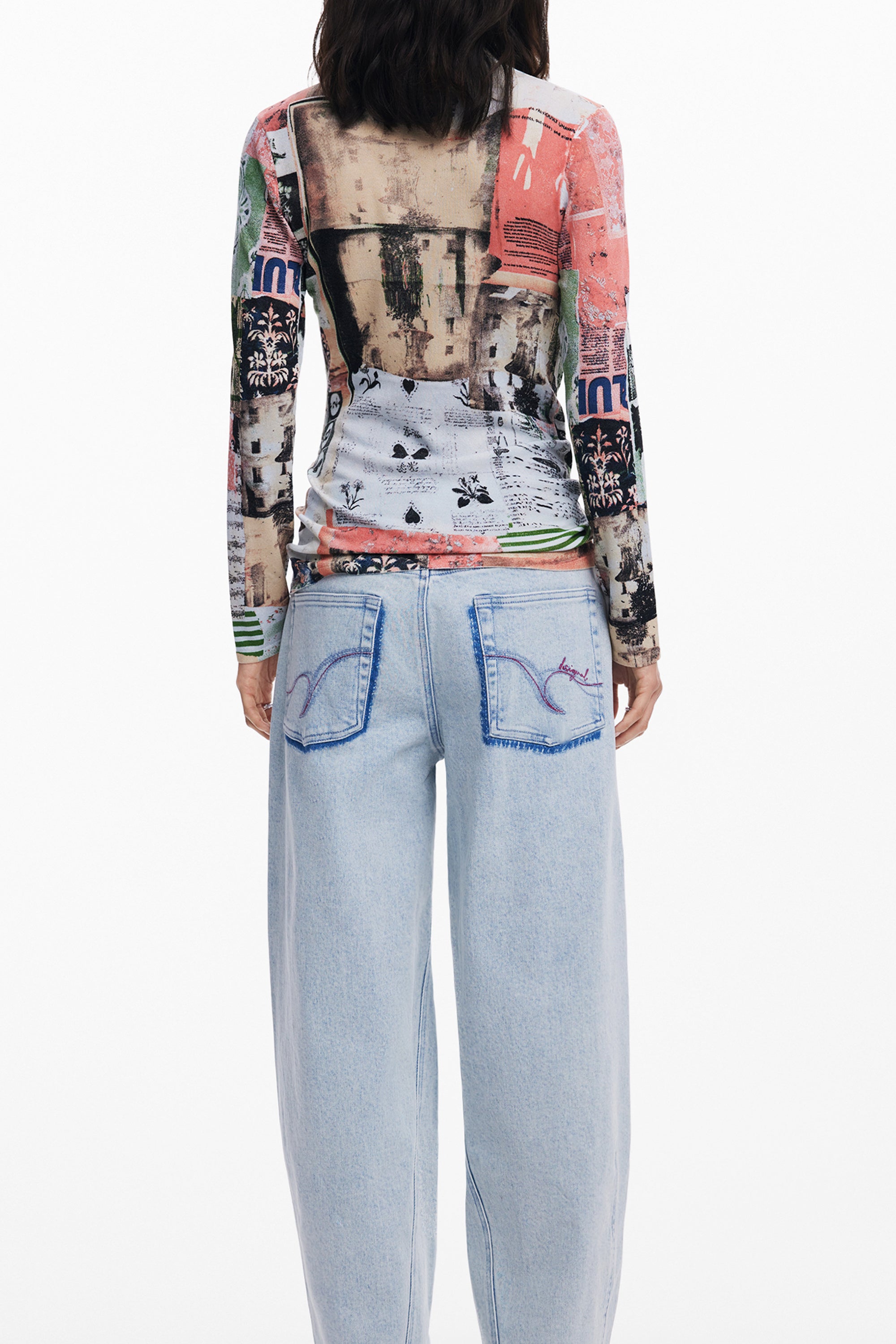 DESIGUAL Sweaters Rosa - 25WWJF39