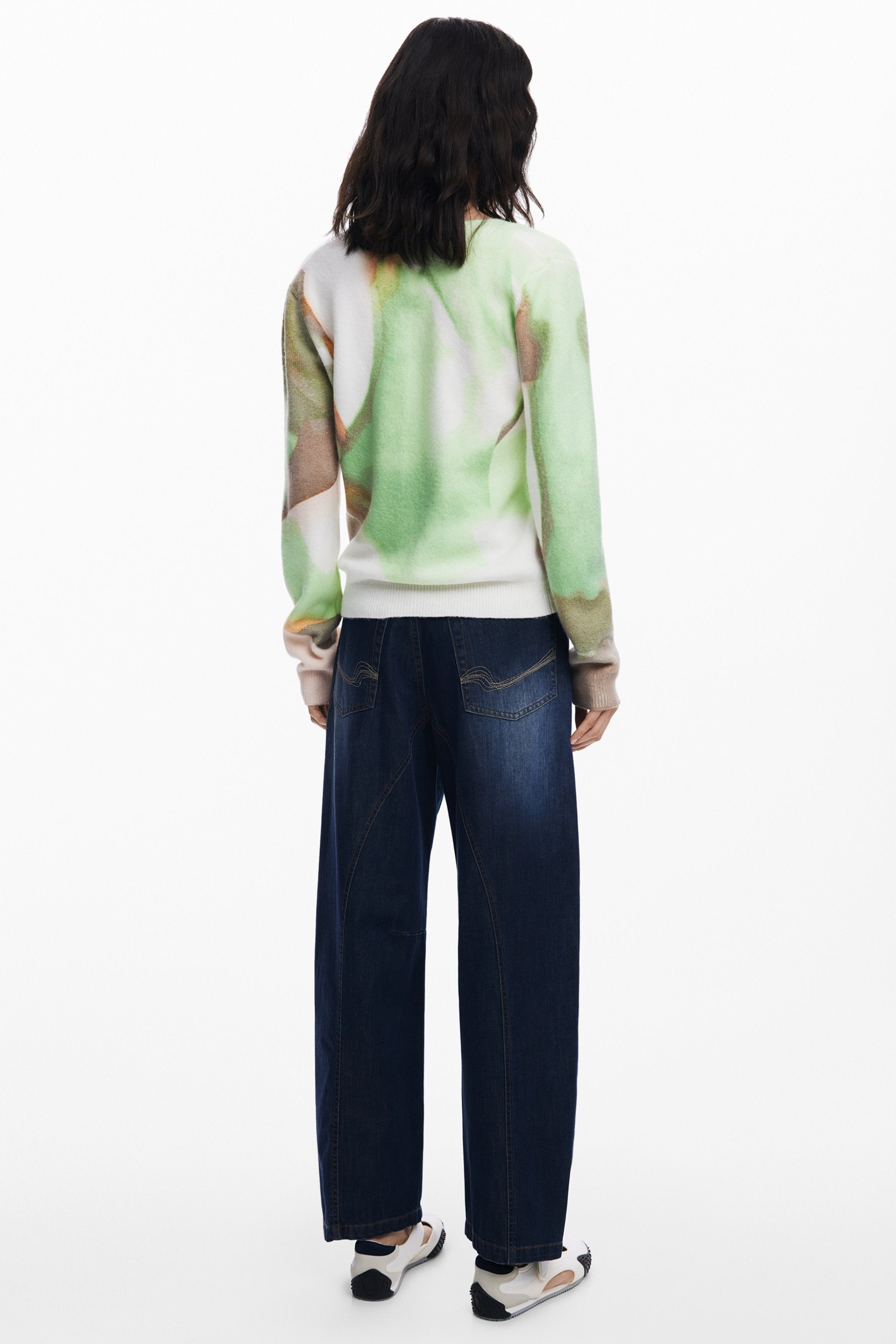 DESIGUAL Sweaters Verde - 25WWJF13