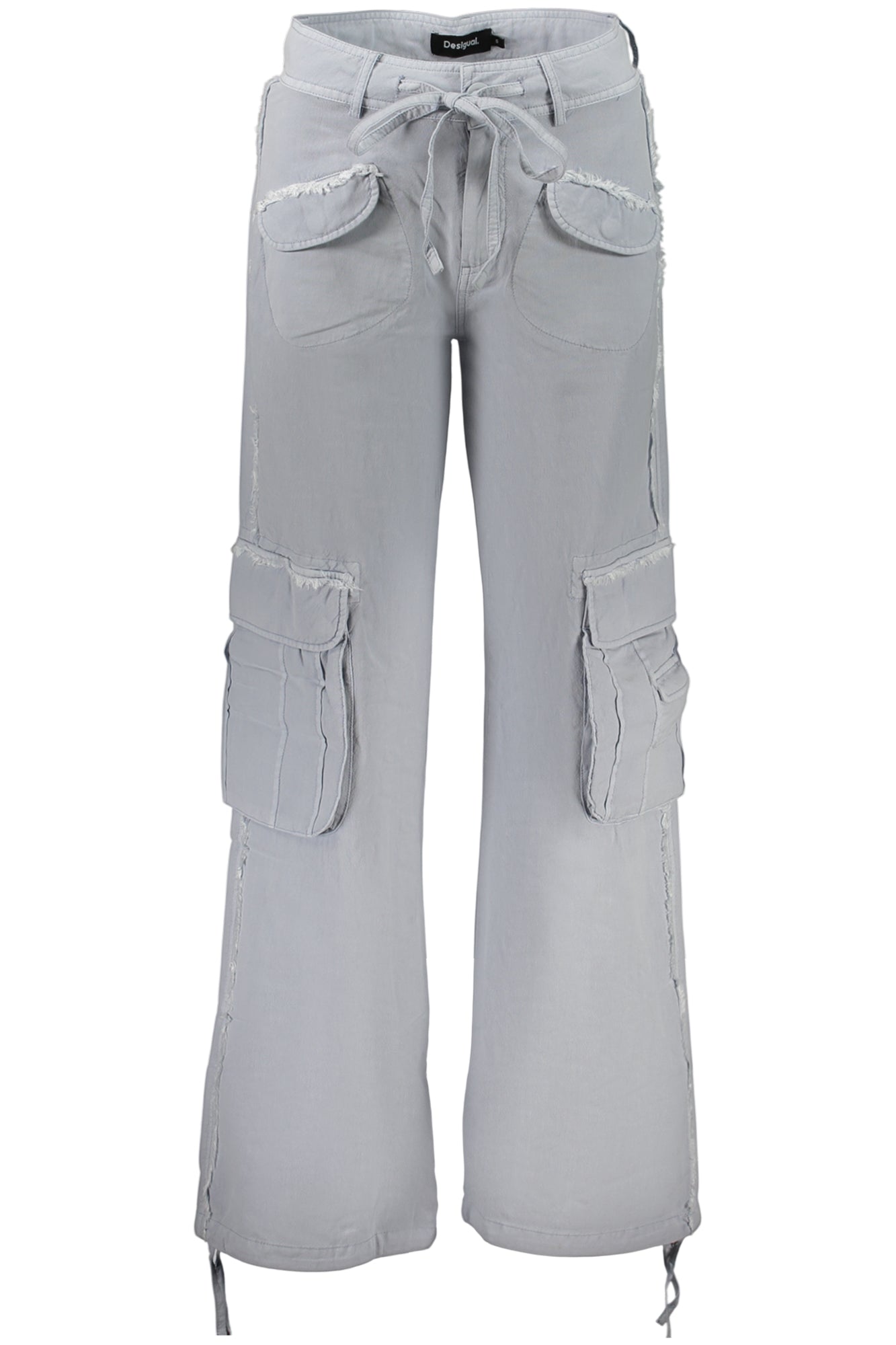 DESIGUAL Trousers Azzurro - 26SWPW25