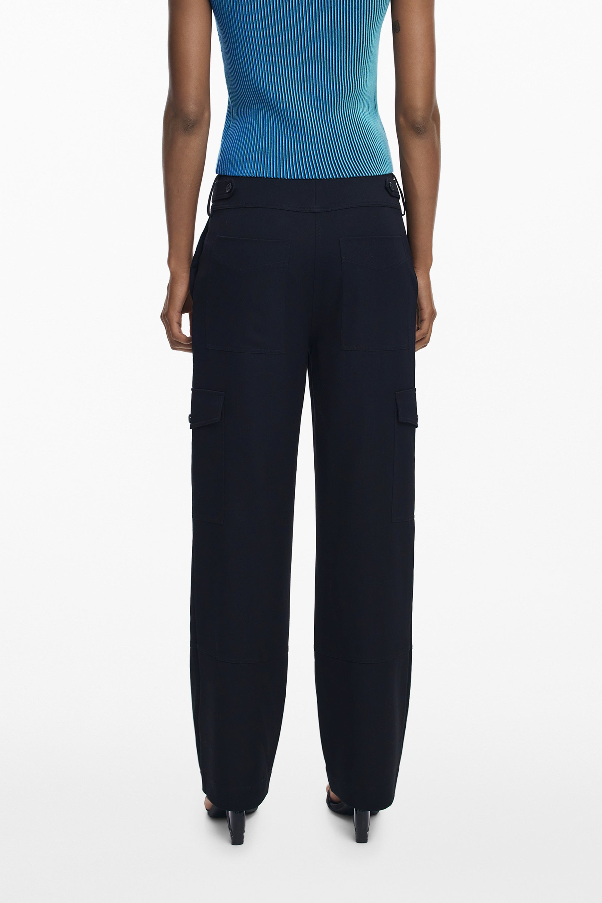 DESIGUAL Trousers Black - 25WWPW08