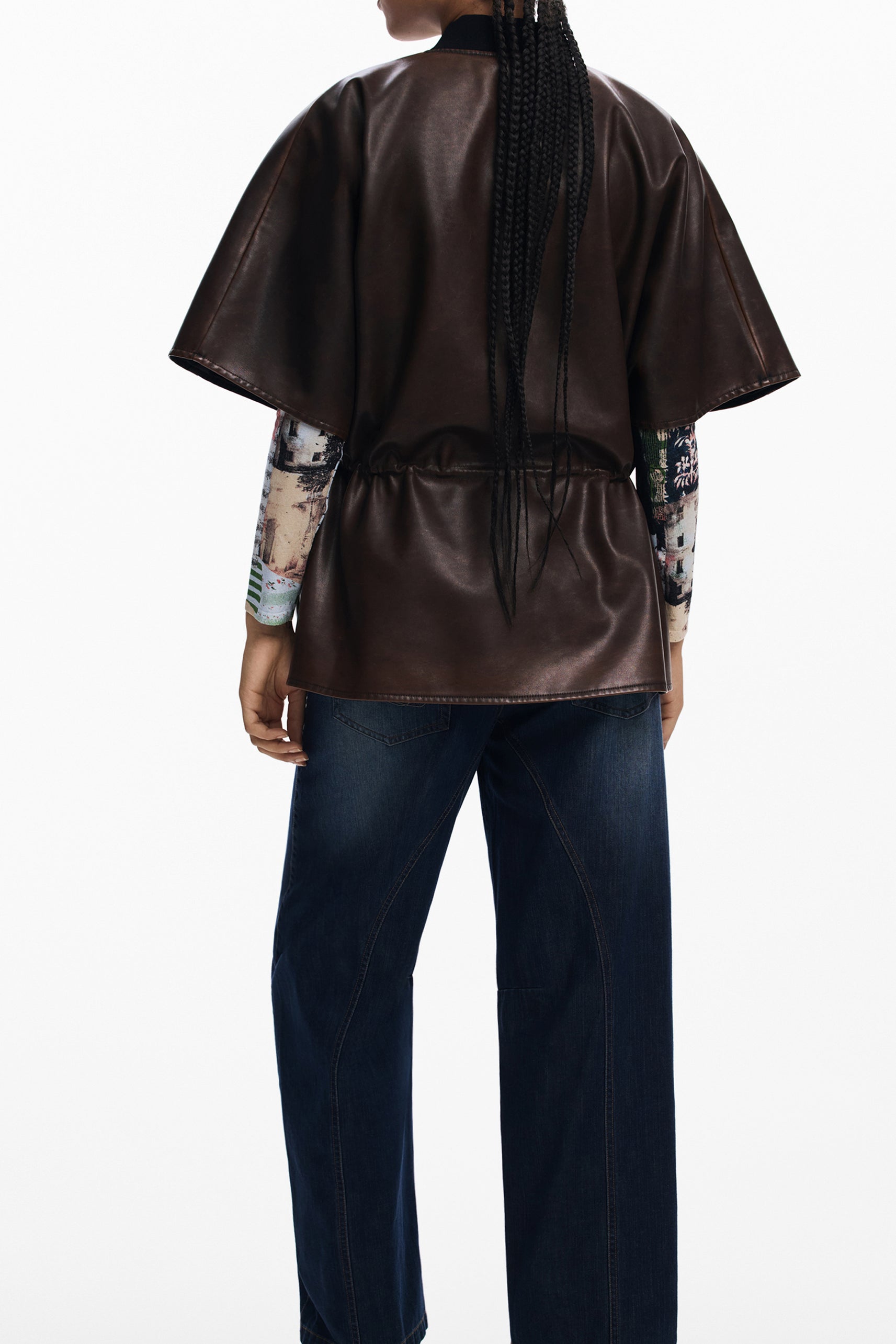 DESIGUAL Poncho Brown - 25WAIP03