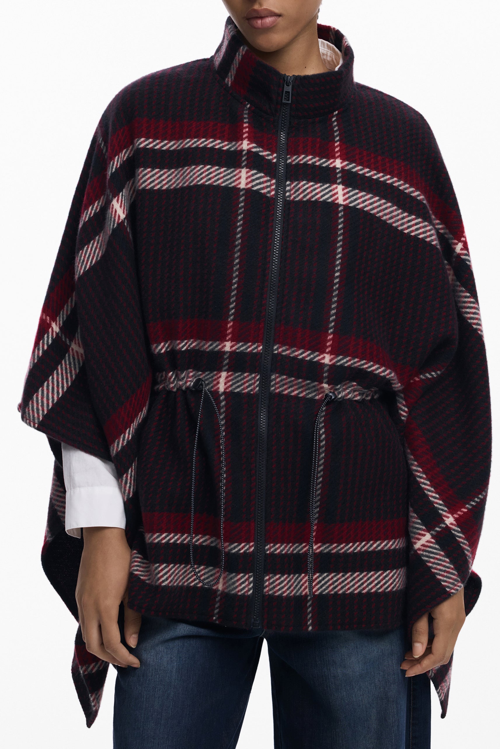 DESIGUAL Poncho Nero - 25WAIA11