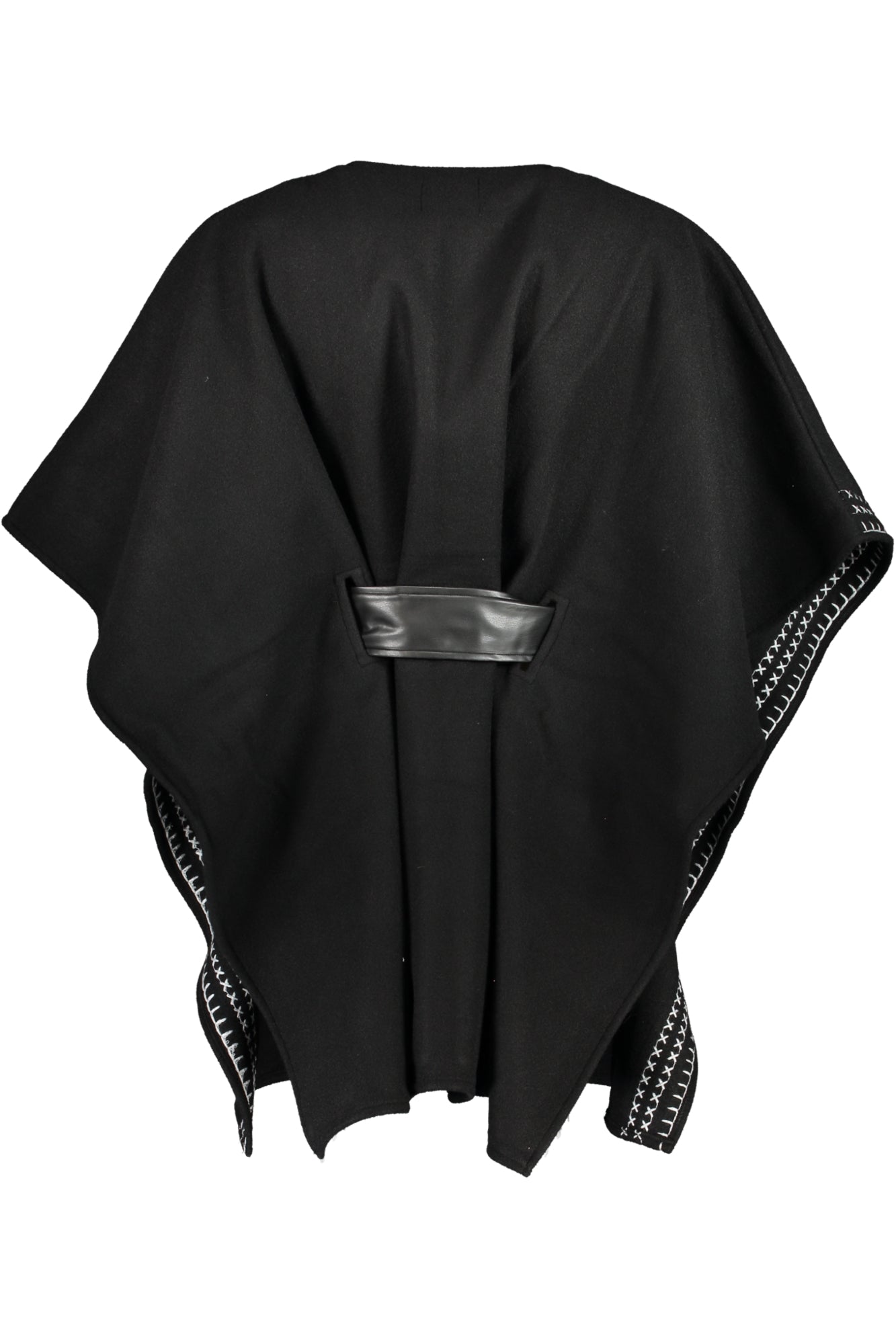 Black women's poncho