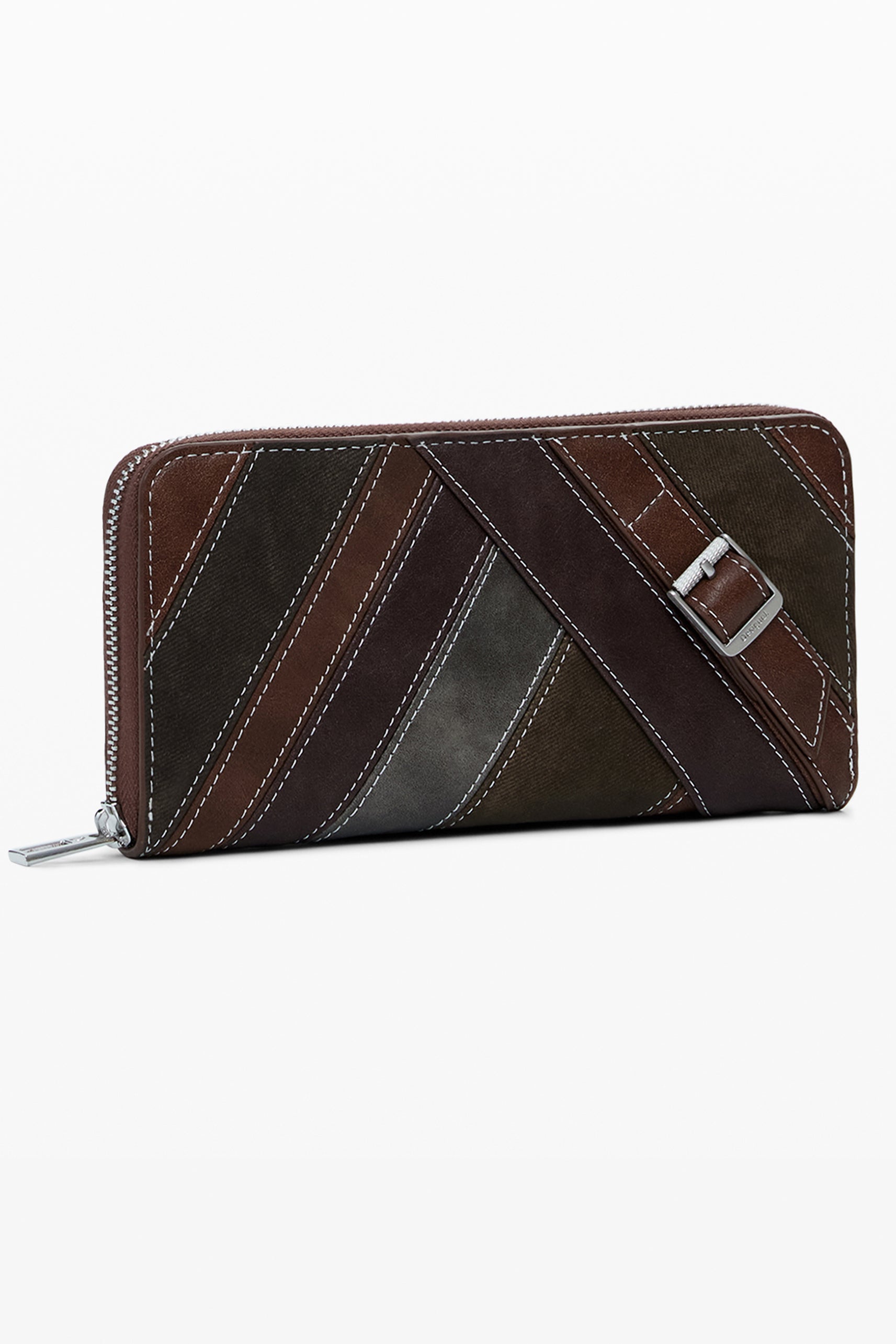 DESIGUAL DESIGUAL WOMEN'S BROWN WALLET - Marrone