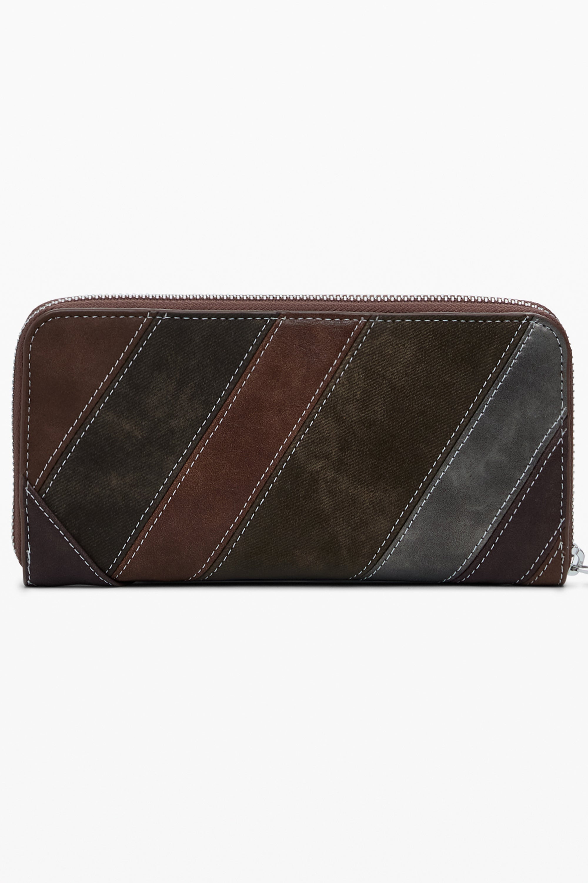 DESIGUAL DESIGUAL WOMEN'S BROWN WALLET - Marrone