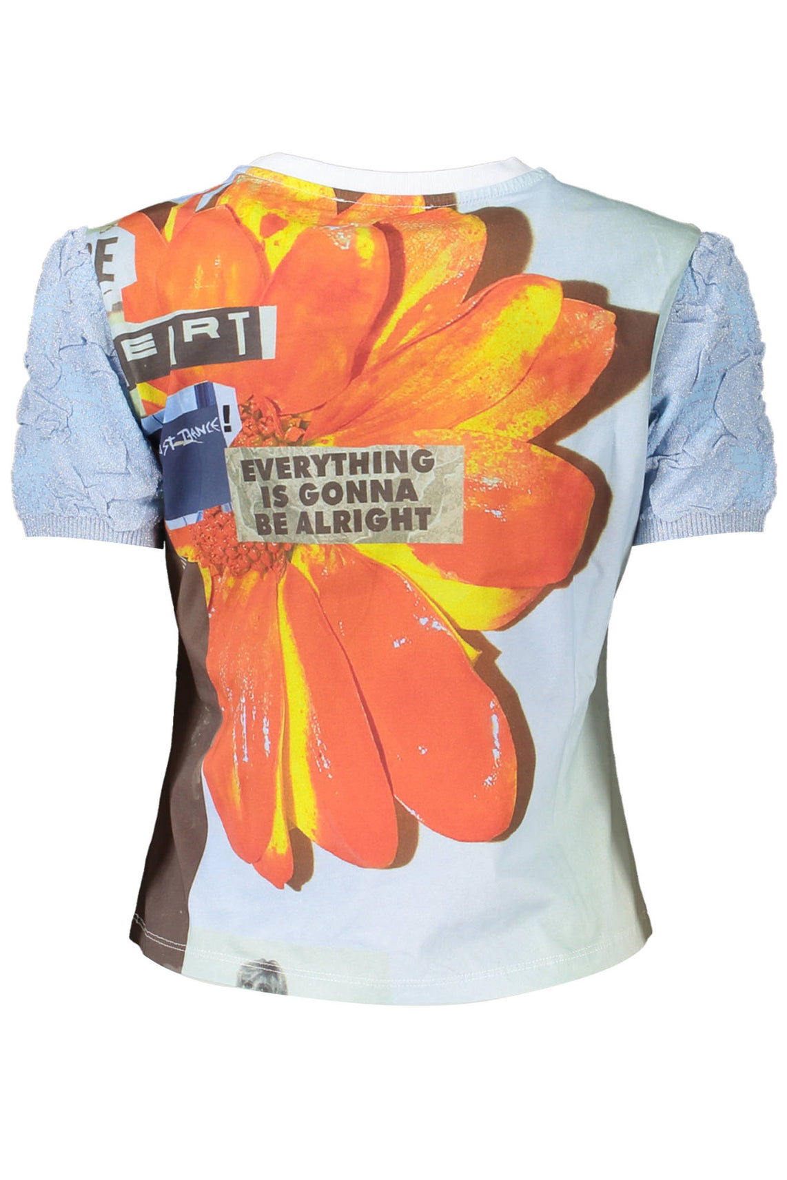 DESIGUAL T-Shirts Azzurro - 23SWTK69