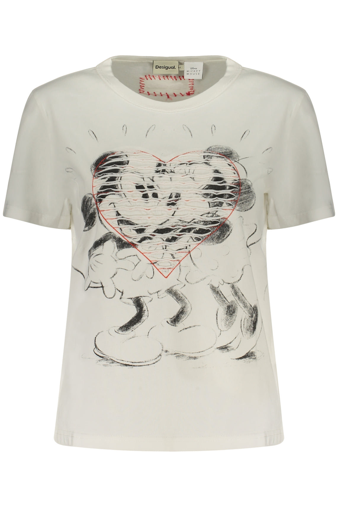 DESIGUAL T-Shirts White - 26SWTK42