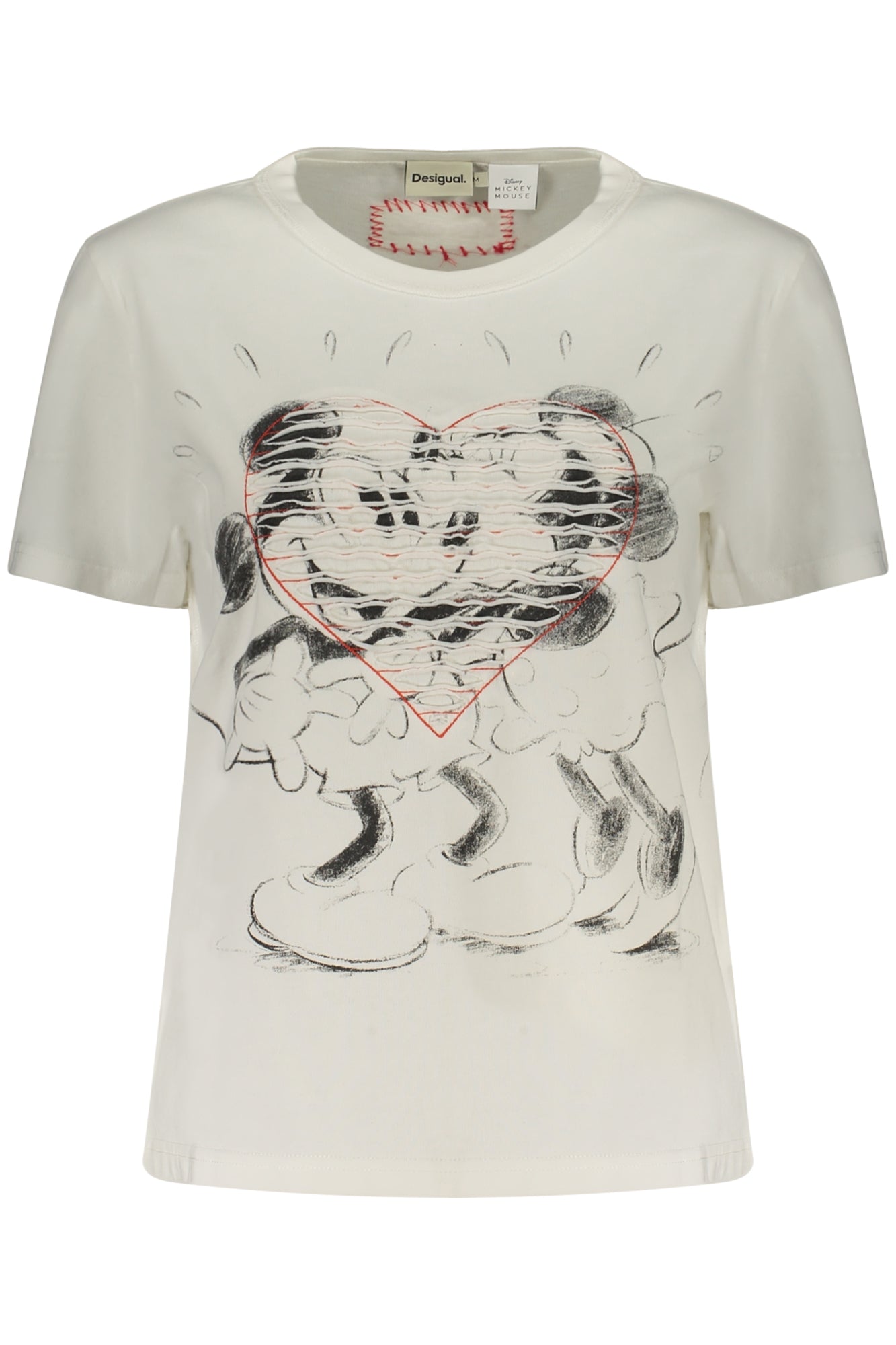 DESIGUAL T-Shirts White - 26SWTK42