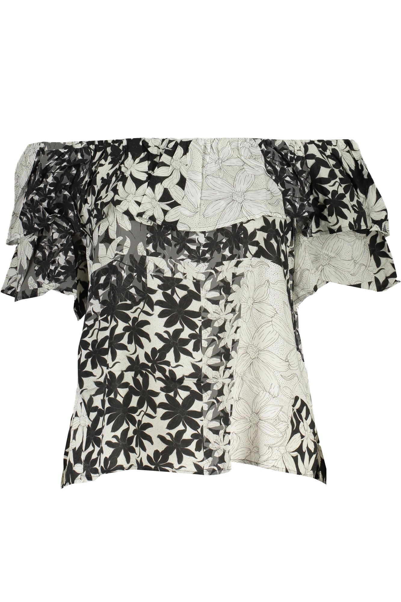 DESIGUAL DESIGUAL GREEN WOMEN'S SHORT SLEEVE T-SHIRT - Bianco