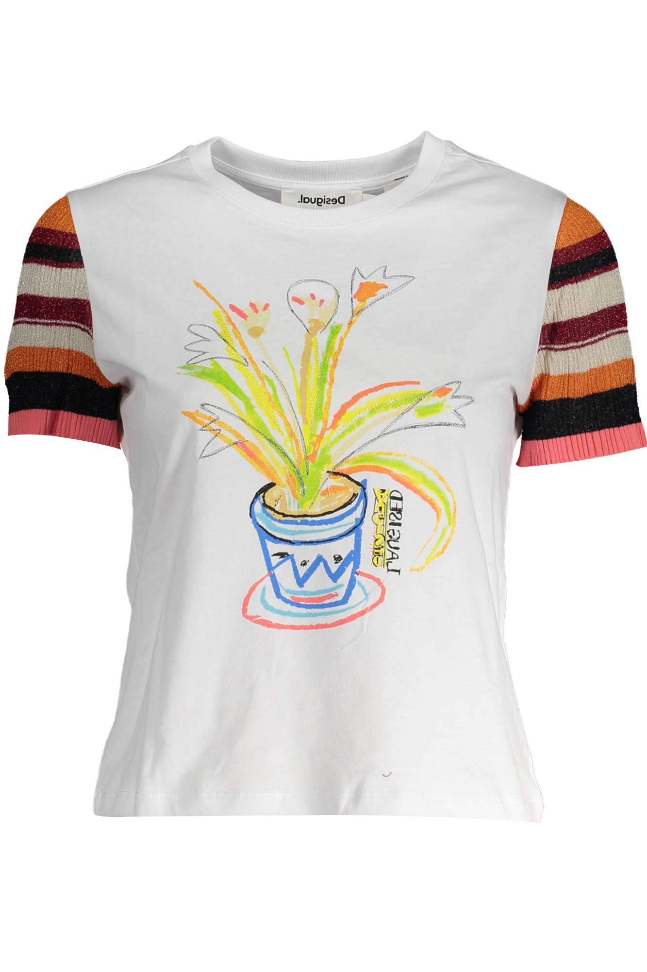 DESIGUAL T-Shirts Bianco - 23SWTK80