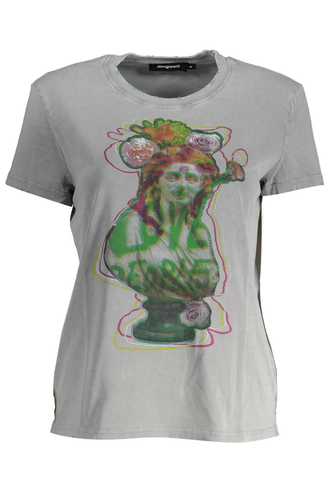 DESIGUAL T-Shirts Grigio - 23SWTK24