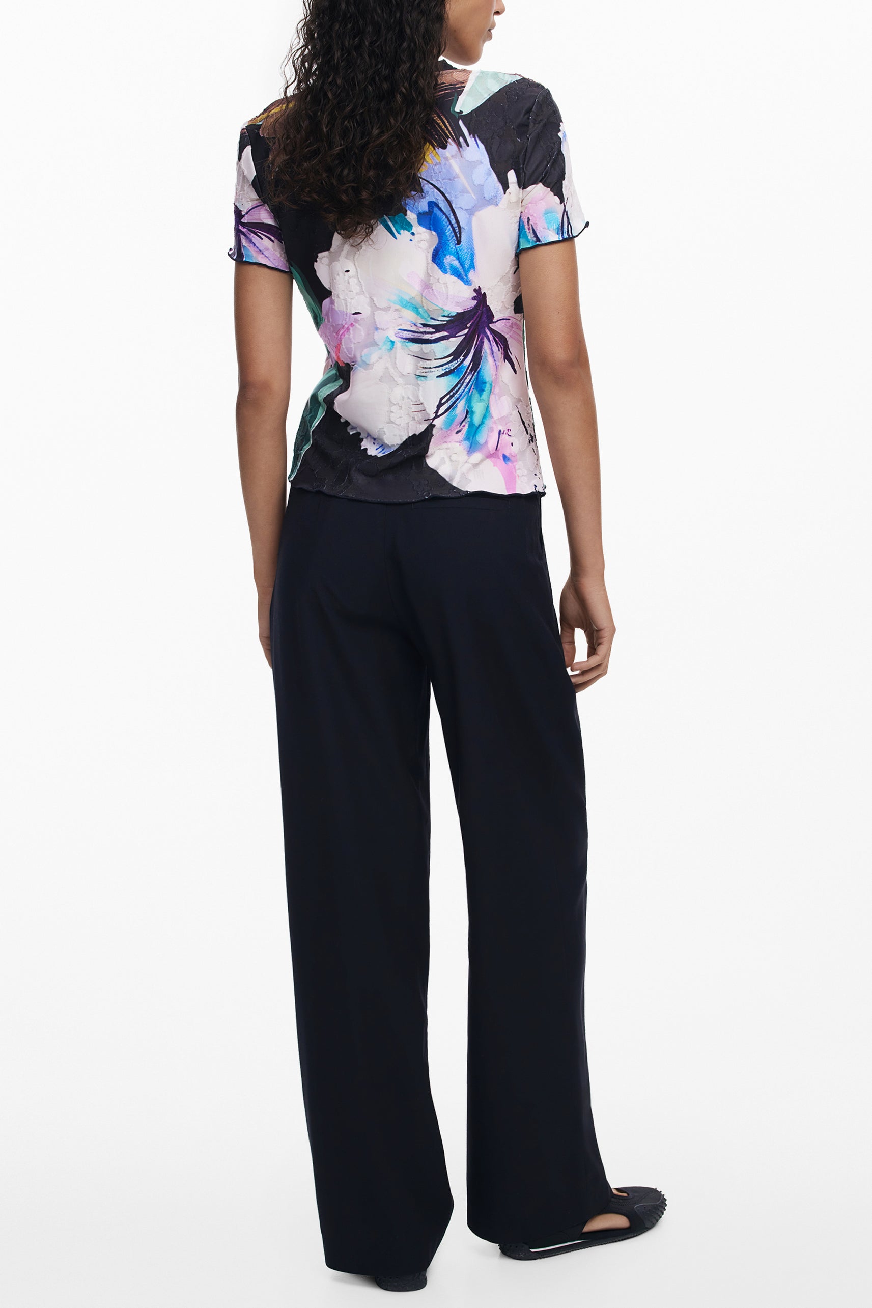 DESIGUAL T-Shirts Black - 25WWTK52