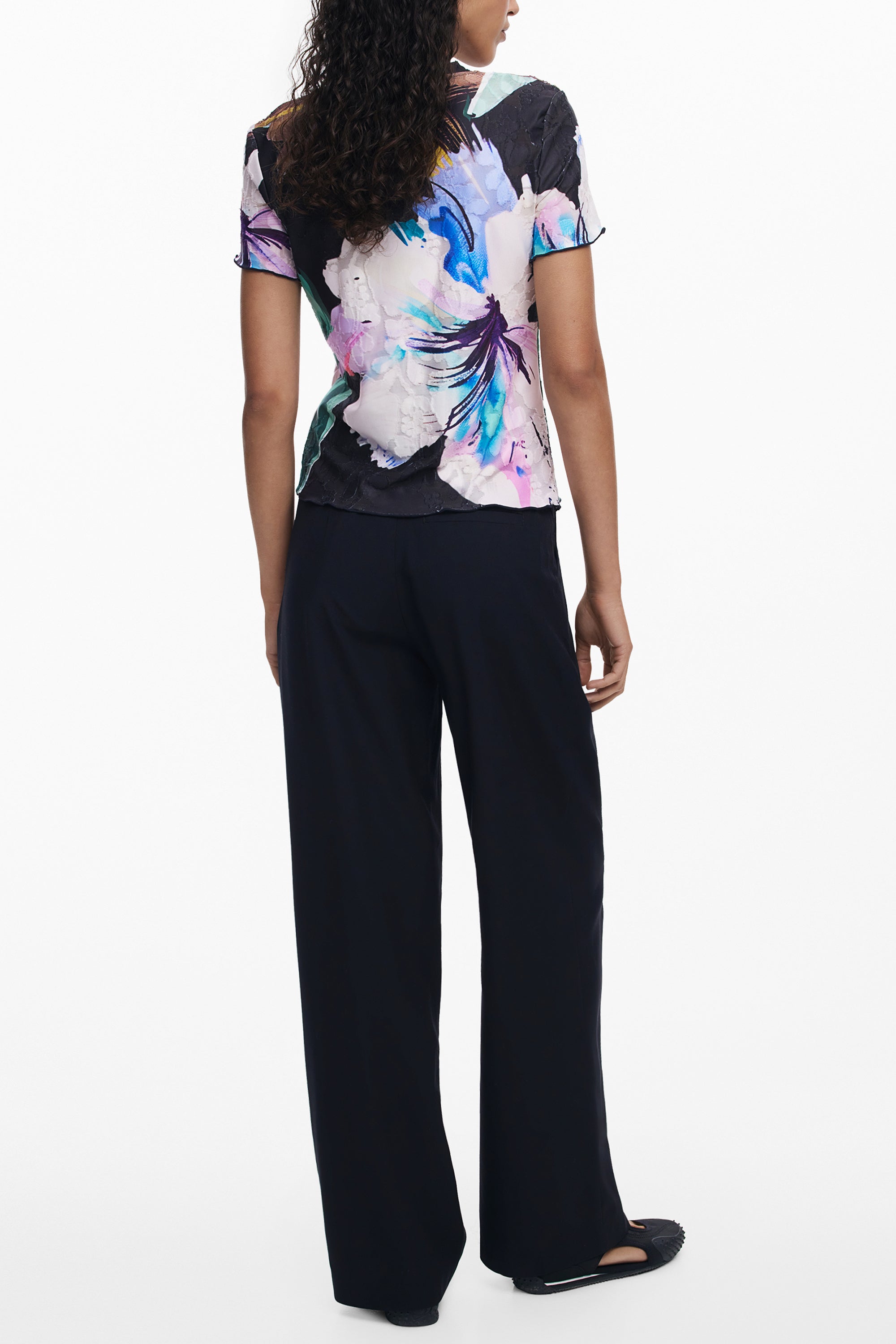 DESIGUAL T-Shirts Black - 25WWTK52